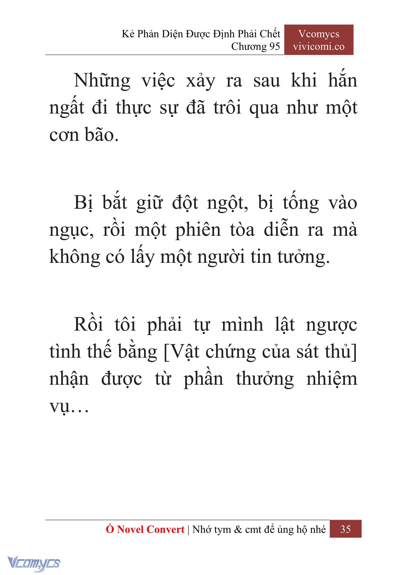 [Novel] Kẻ Phản Diện Được Định Phải Chết Chap 95 - Next Chap 96