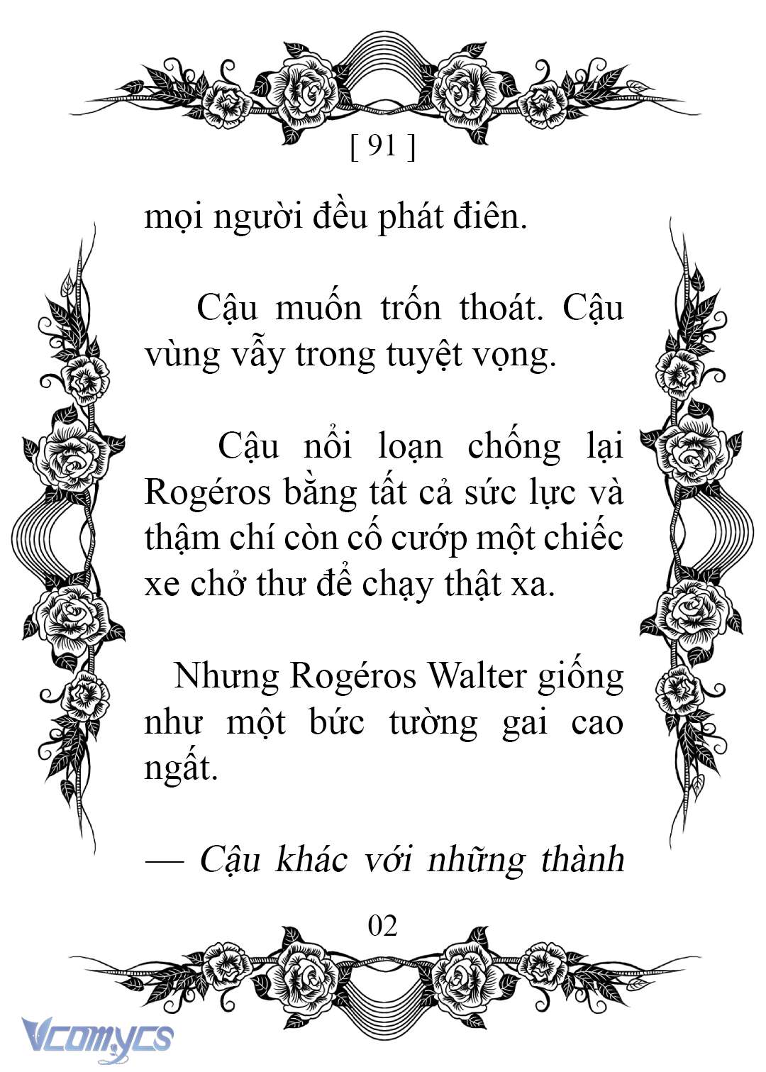 [Novel] Chào Mừng Đến Với Dinh Thự Hoa Hồng Chap 91 - Trang 2