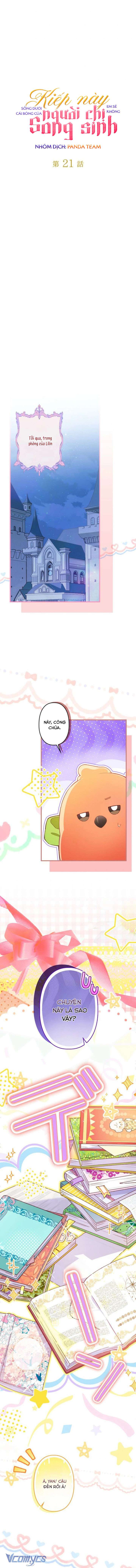 Kiếp Này Em Sẽ Không Sống Dưới Cái Bóng Của Người Chị Song Sinh Chap 21 - Trang 3