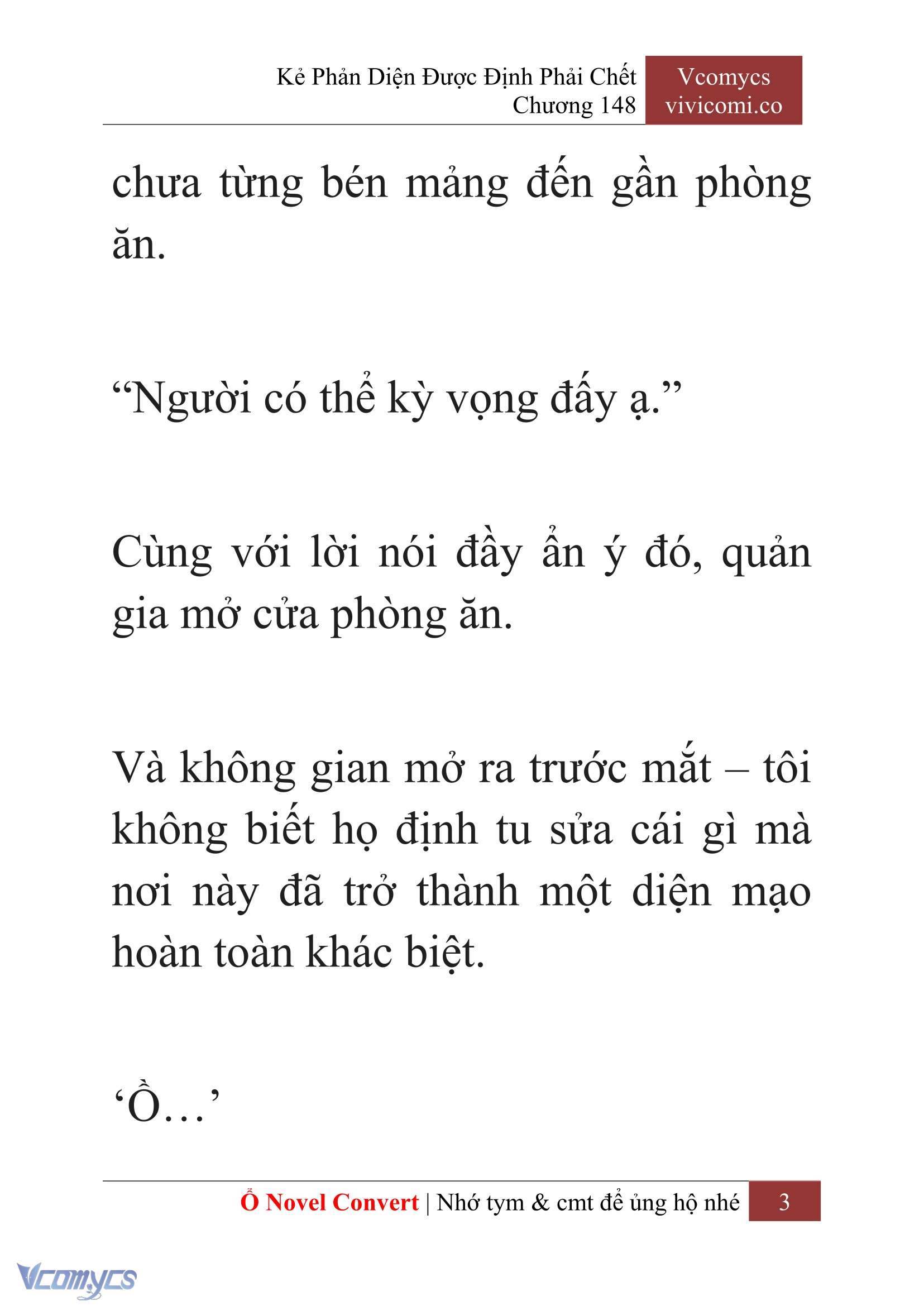 [Novel] Kẻ Phản Diện Được Định Phải Chết Chap 148 - Trang 2