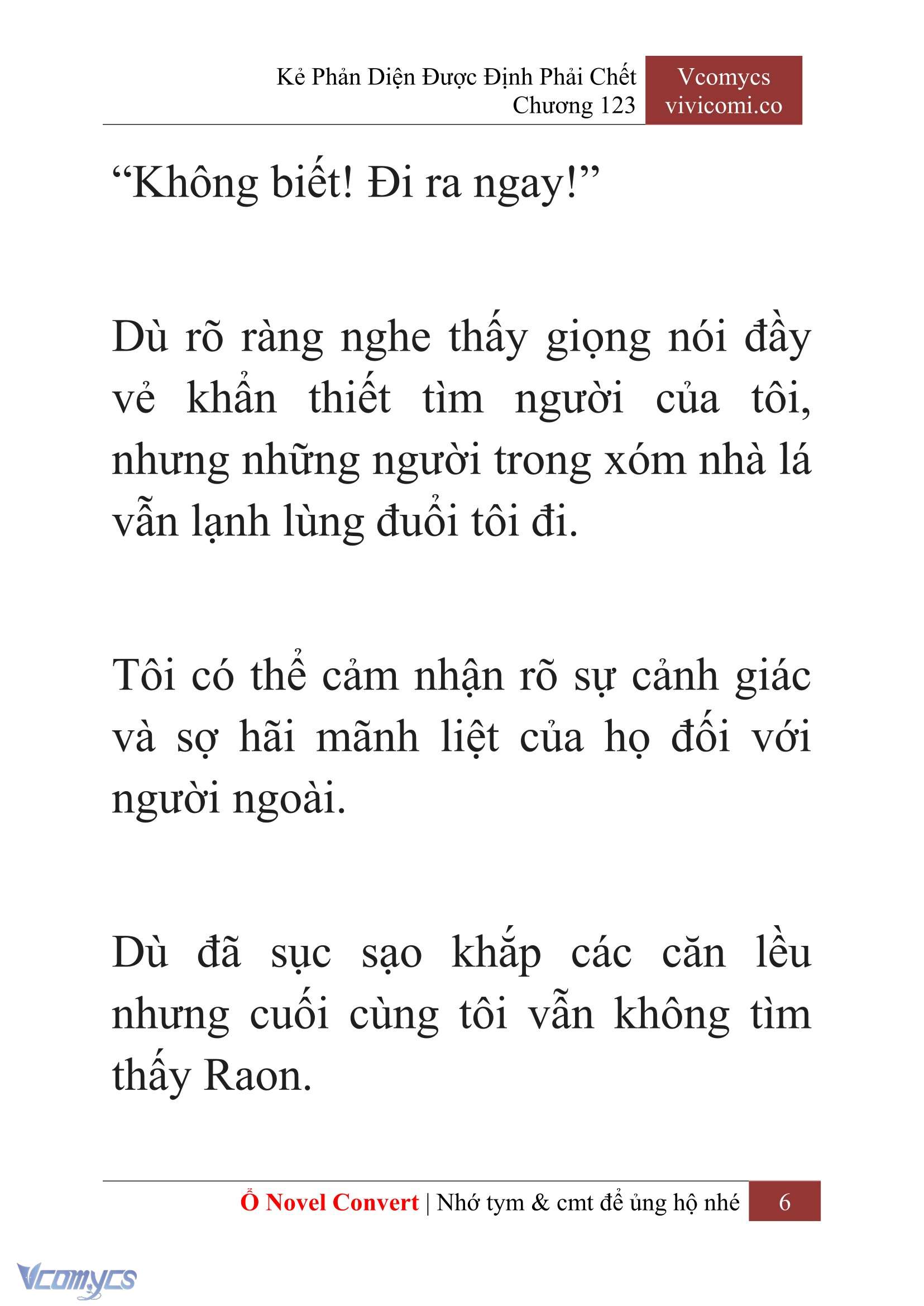 [Novel] Kẻ Phản Diện Được Định Phải Chết Chap 123 - Trang 2