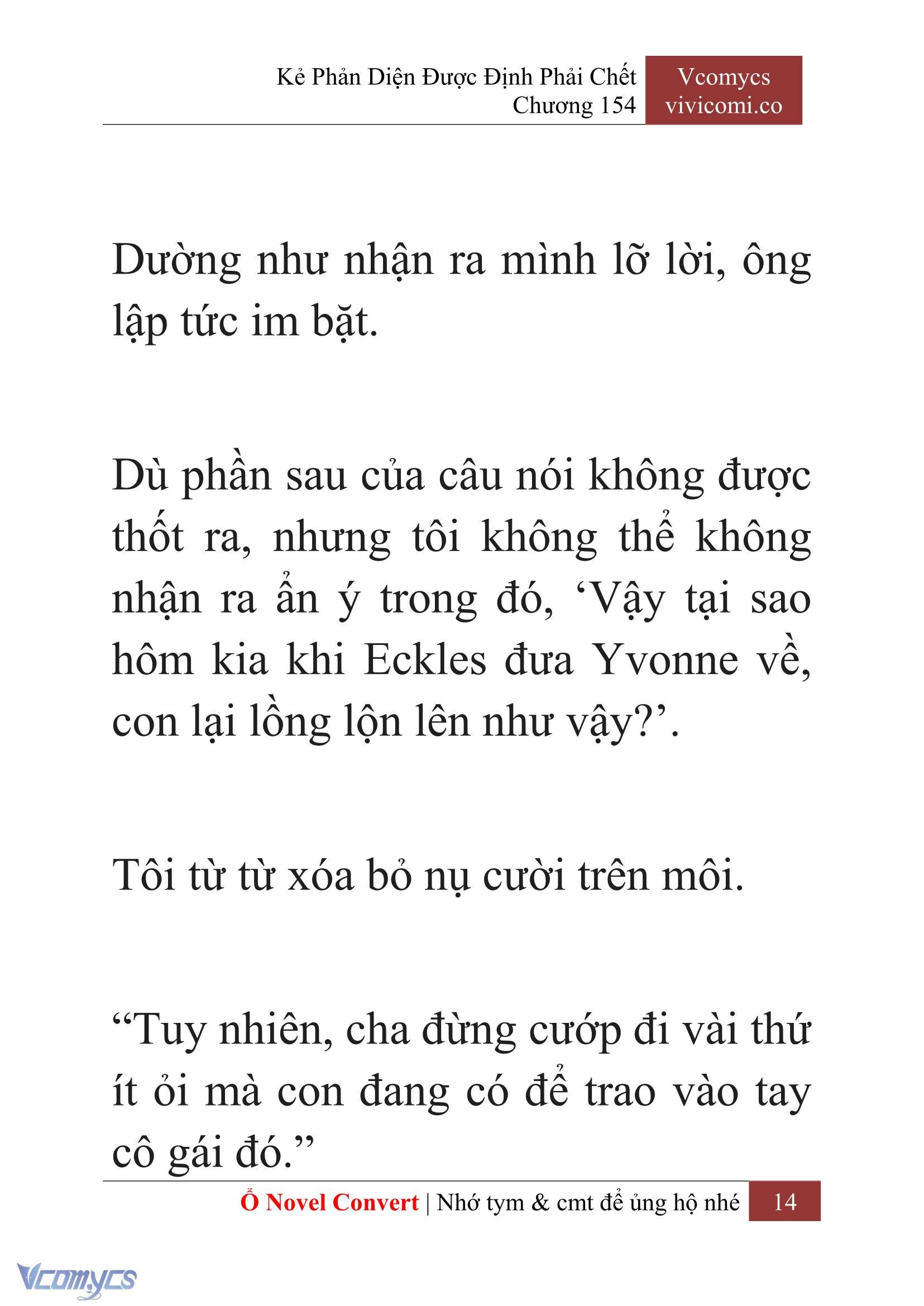 [Novel] Kẻ Phản Diện Được Định Phải Chết Chap 154 - Trang 2