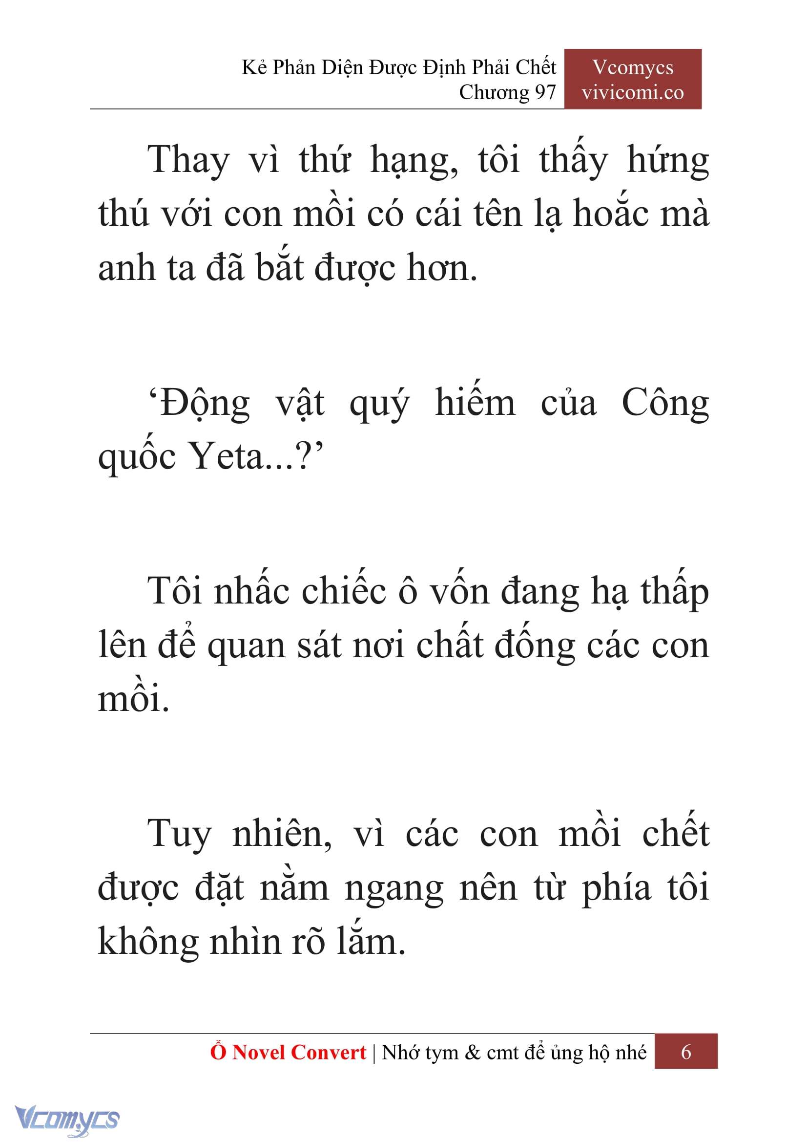 [Novel] Kẻ Phản Diện Được Định Phải Chết Chap 97 - Next Chap 98