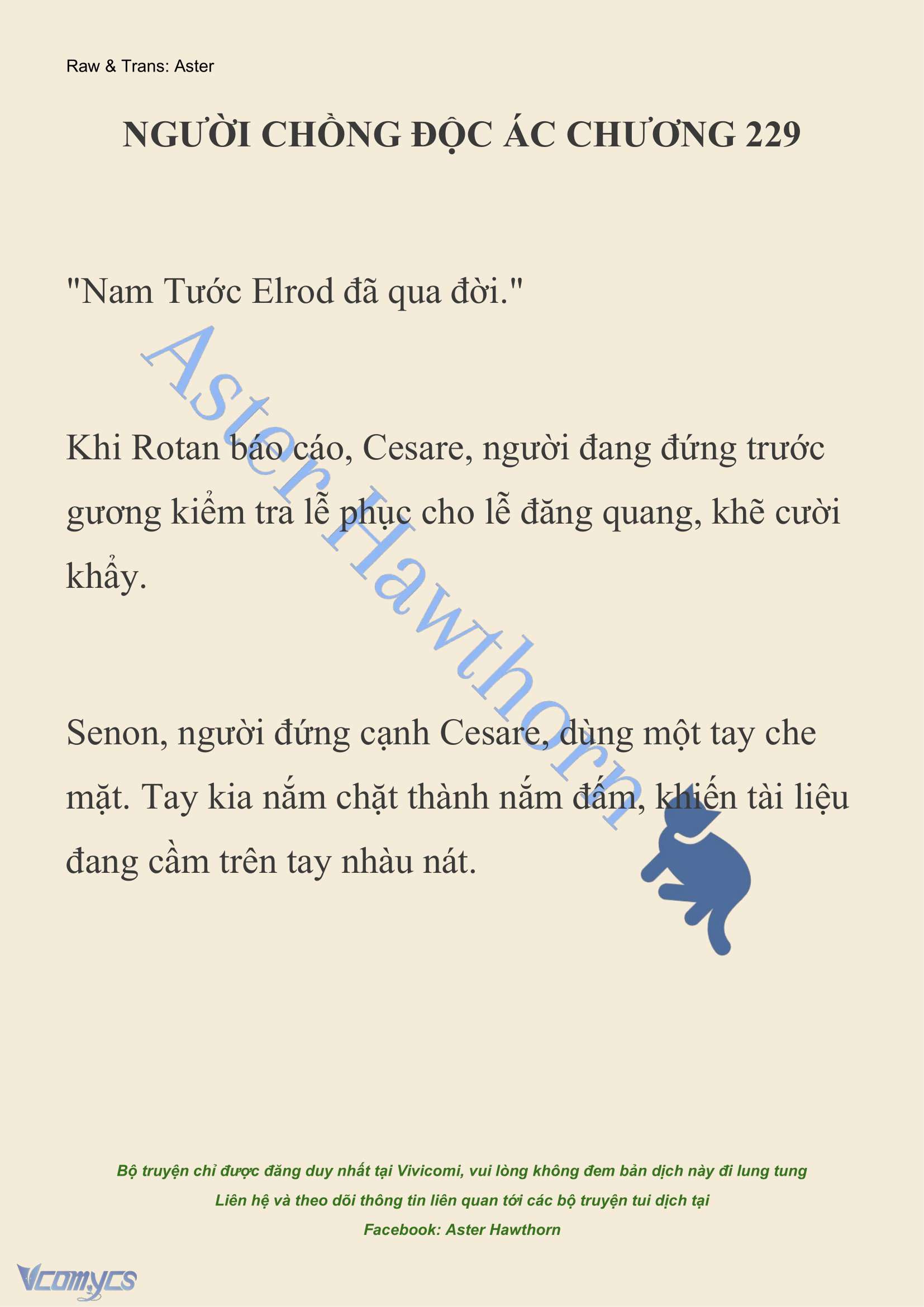 [NOVEL] Người Chồng Độc Ác Chap 229 - Trang 2