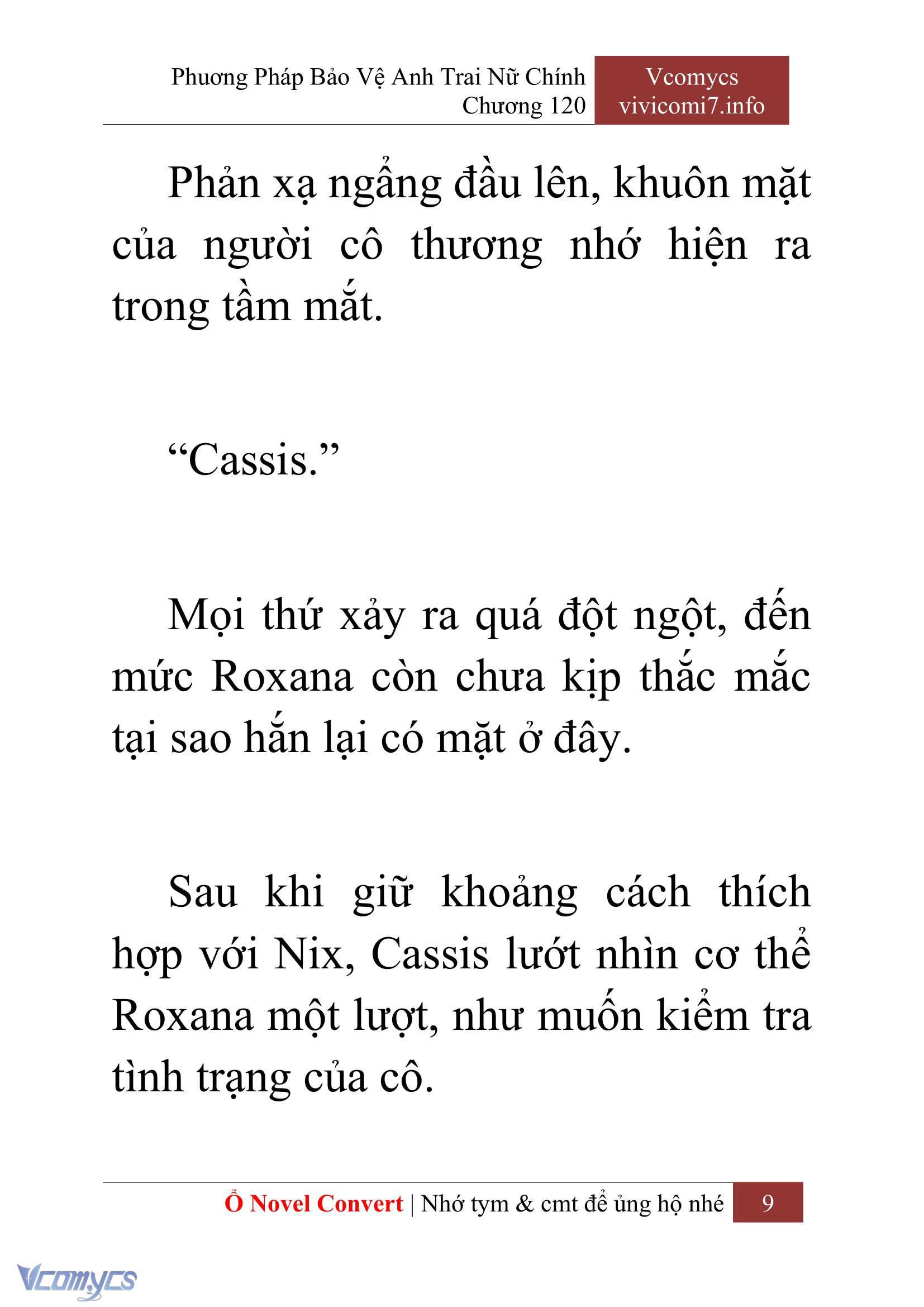 [Novel] Phương Pháp Bảo Vệ Anh Trai Nữ Chính Chap 120 - Trang 2