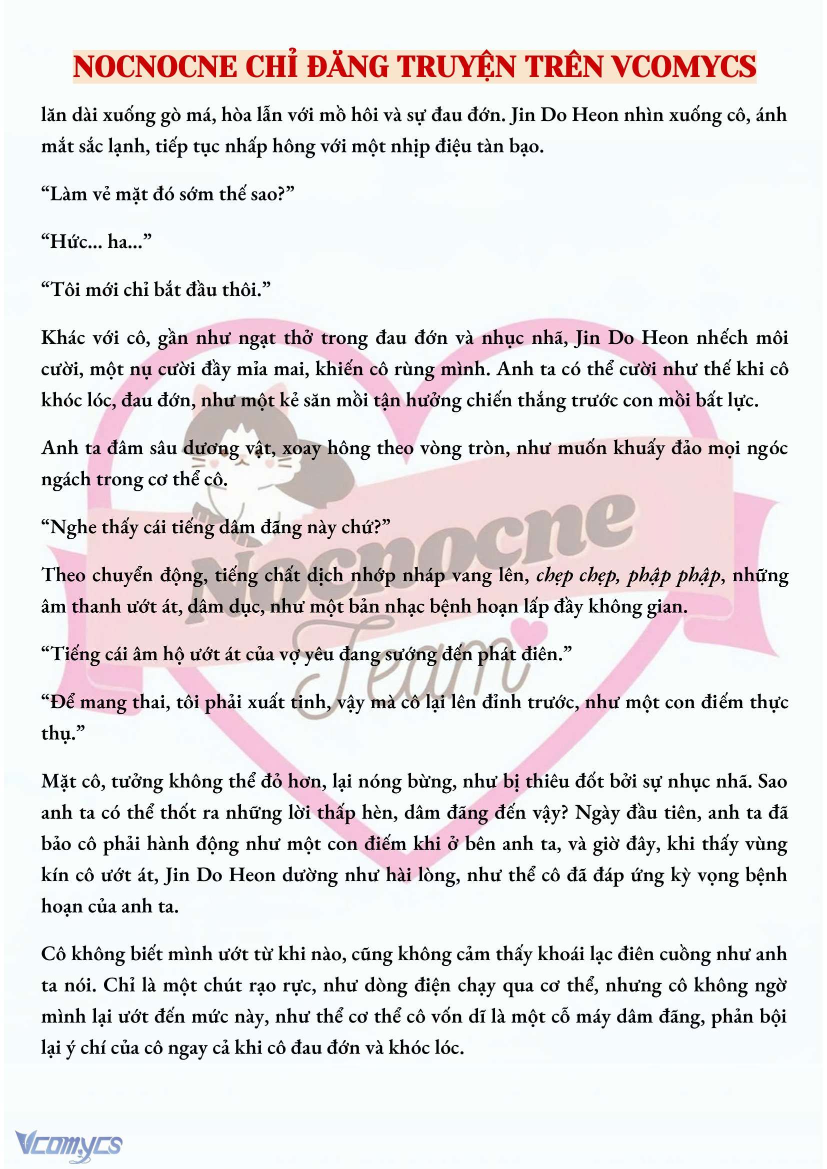 [NOVEL] MANG THAI, CƯỠNG ĐOẠT Chap 30 - Next Chap 31