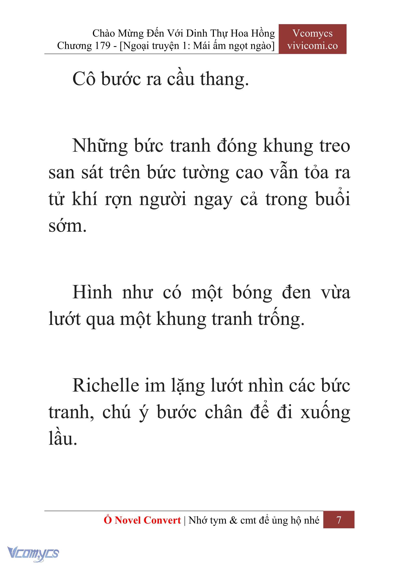 [Novel] Chào Mừng Đến Với Dinh Thự Hoa Hồng Chap 179 - Trang 2