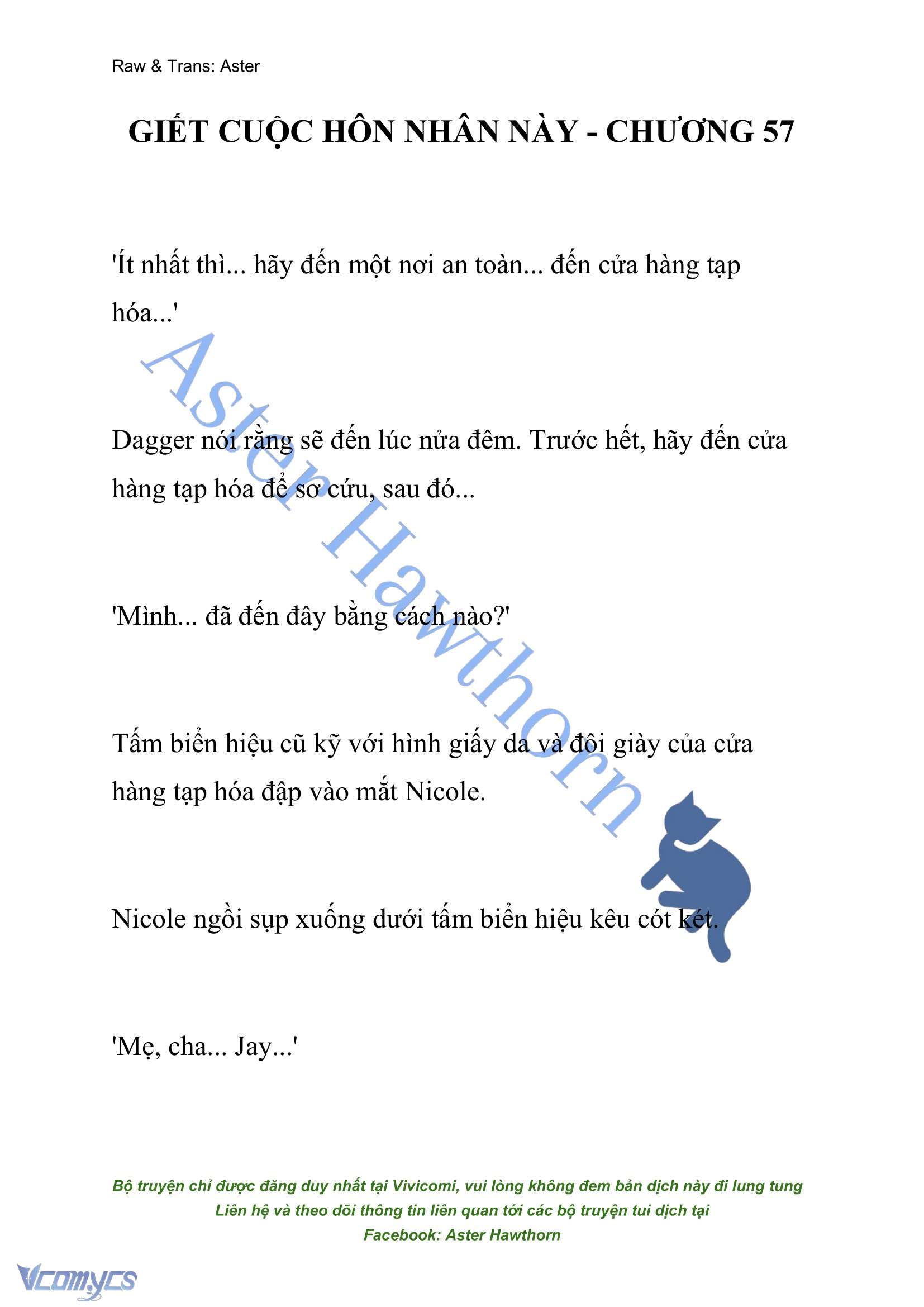 [NOVEL] Giết Cuộc Hôn Nhân Này Chap 57 - Trang 2