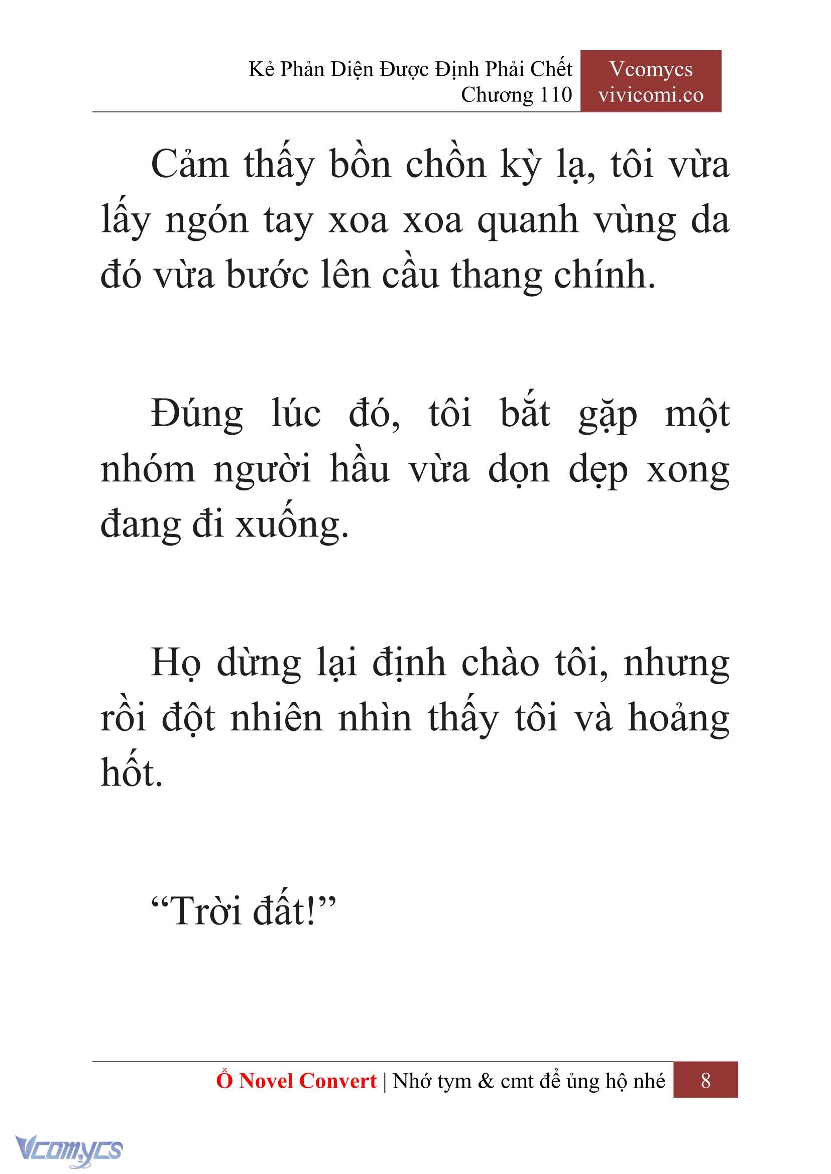 [Novel] Kẻ Phản Diện Được Định Phải Chết Chap 110 - Next Chap 111