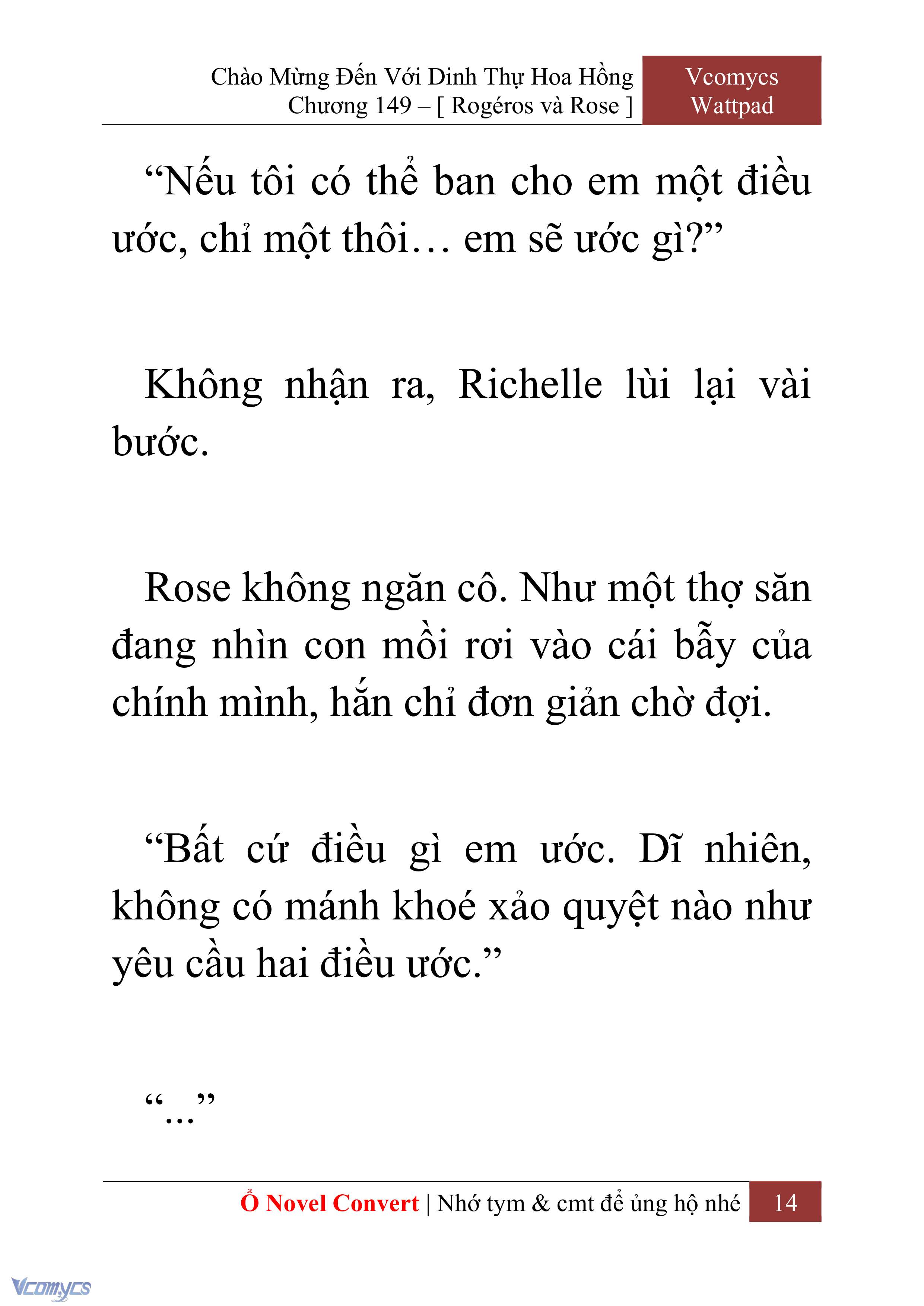 [Novel] Chào Mừng Đến Với Dinh Thự Hoa Hồng Chap 149 - Trang 2