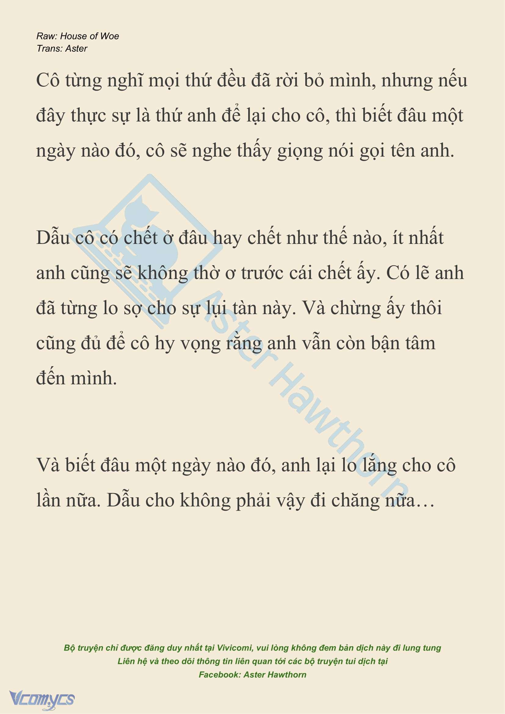 [NOVEL] Dành Cho Các Nữ Thần: Dành cho Psyche Chap 39 - Trang 2