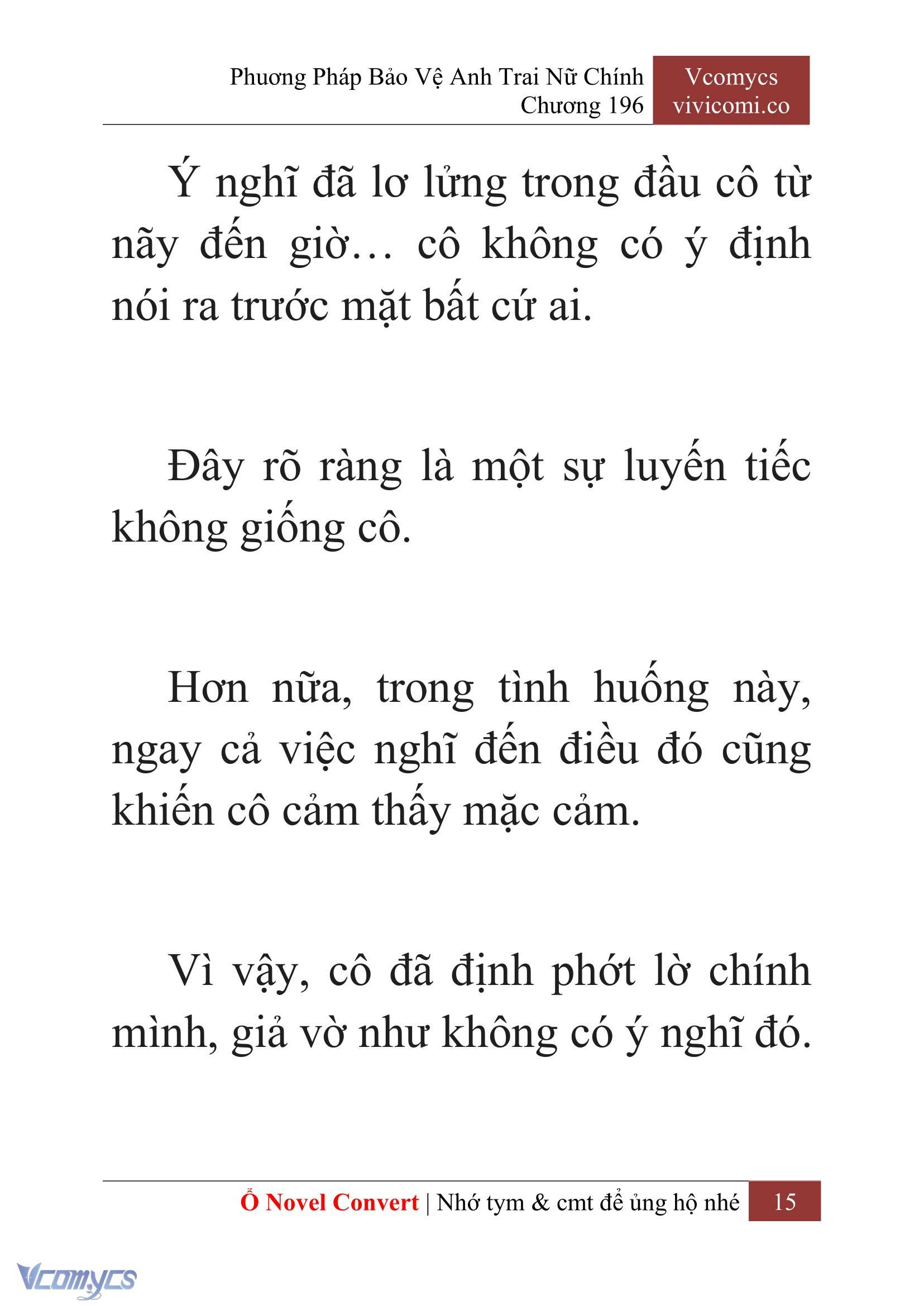 [Novel] Phương Pháp Bảo Vệ Anh Trai Nữ Chính Chap 196 - Trang 2