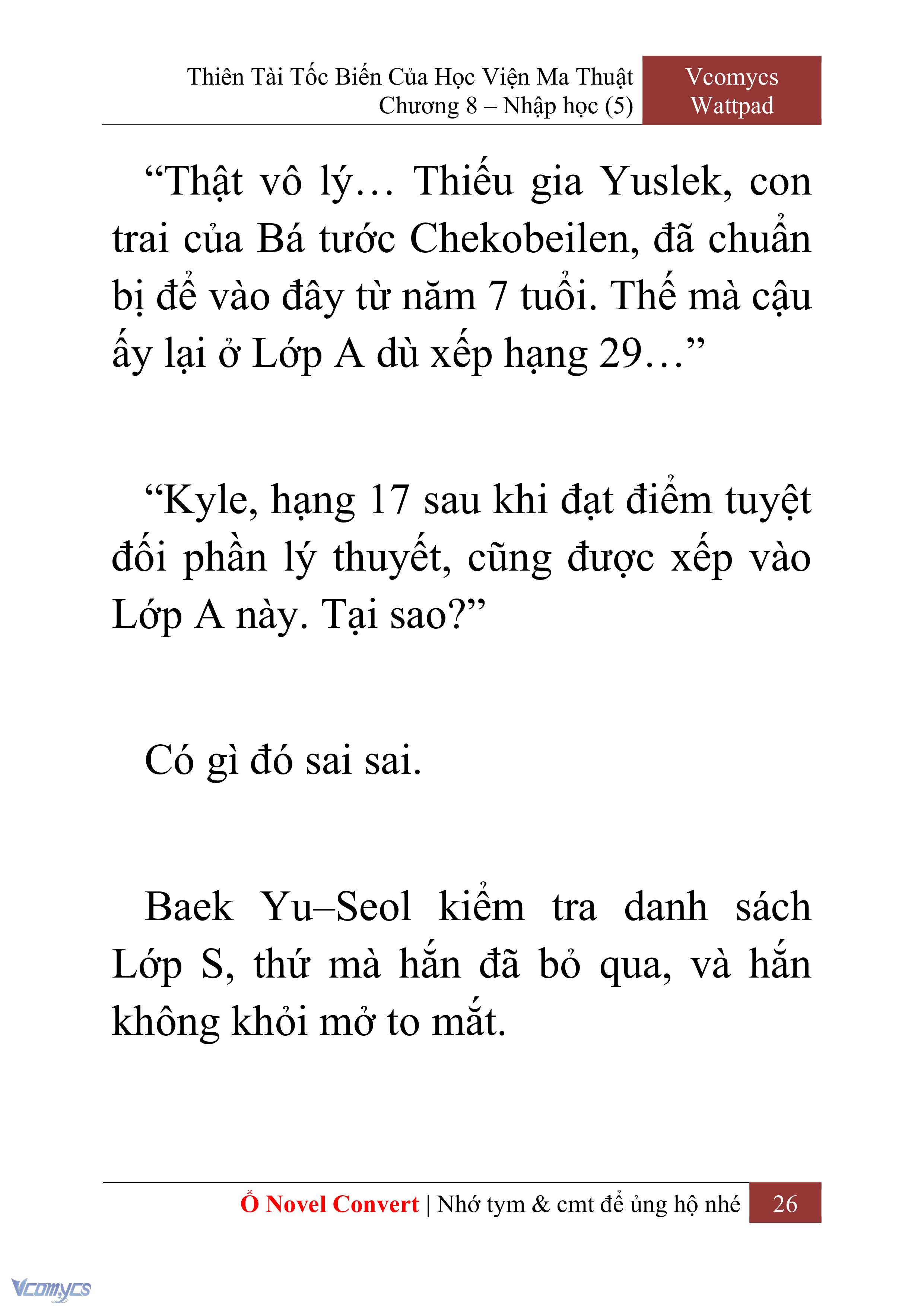 [Novel] Thiên Tài Tốc Biến Của Học Viện Ma Thuật Chap 8 - Trang 2