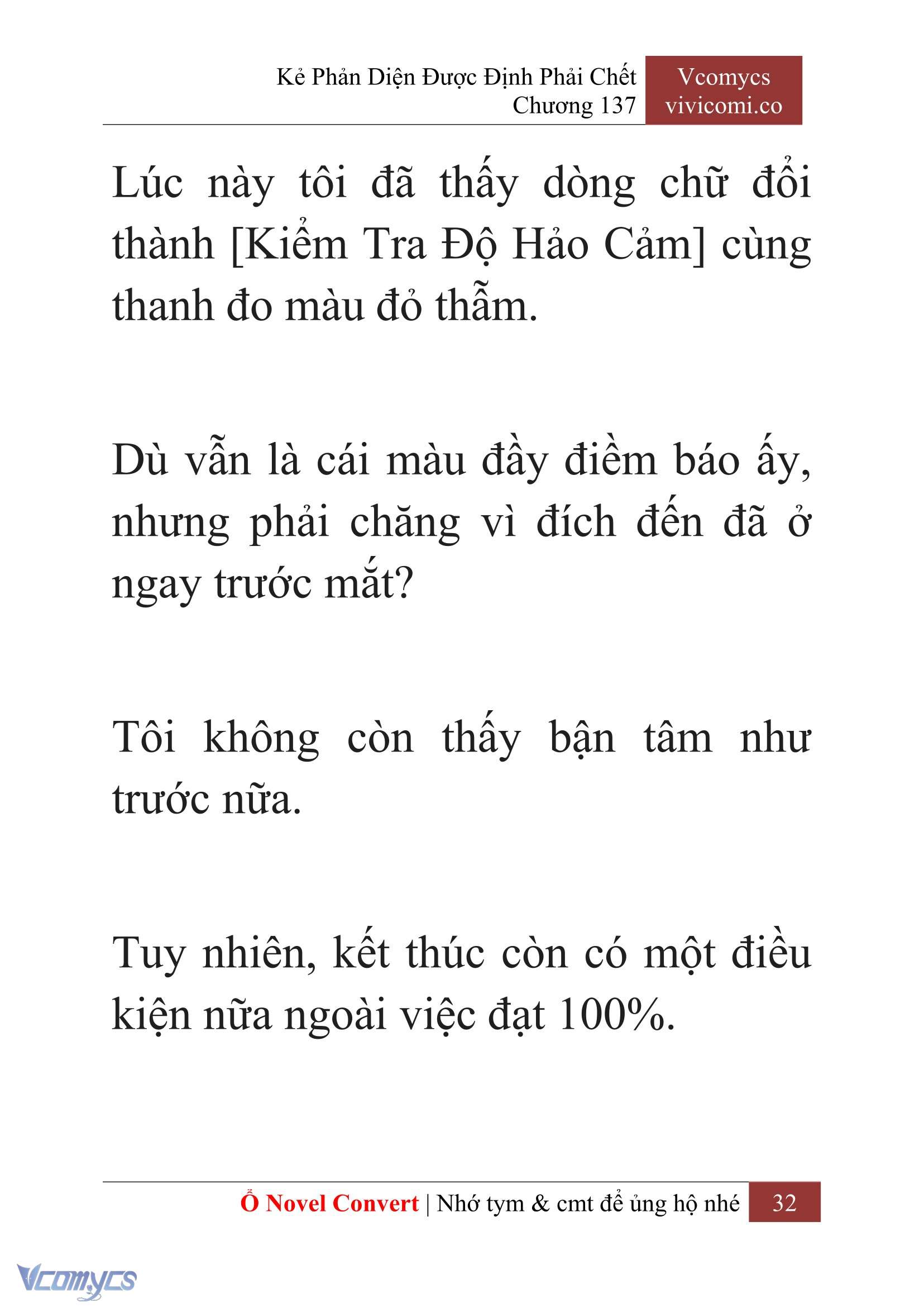 [Novel] Kẻ Phản Diện Được Định Phải Chết Chap 137 - Trang 2