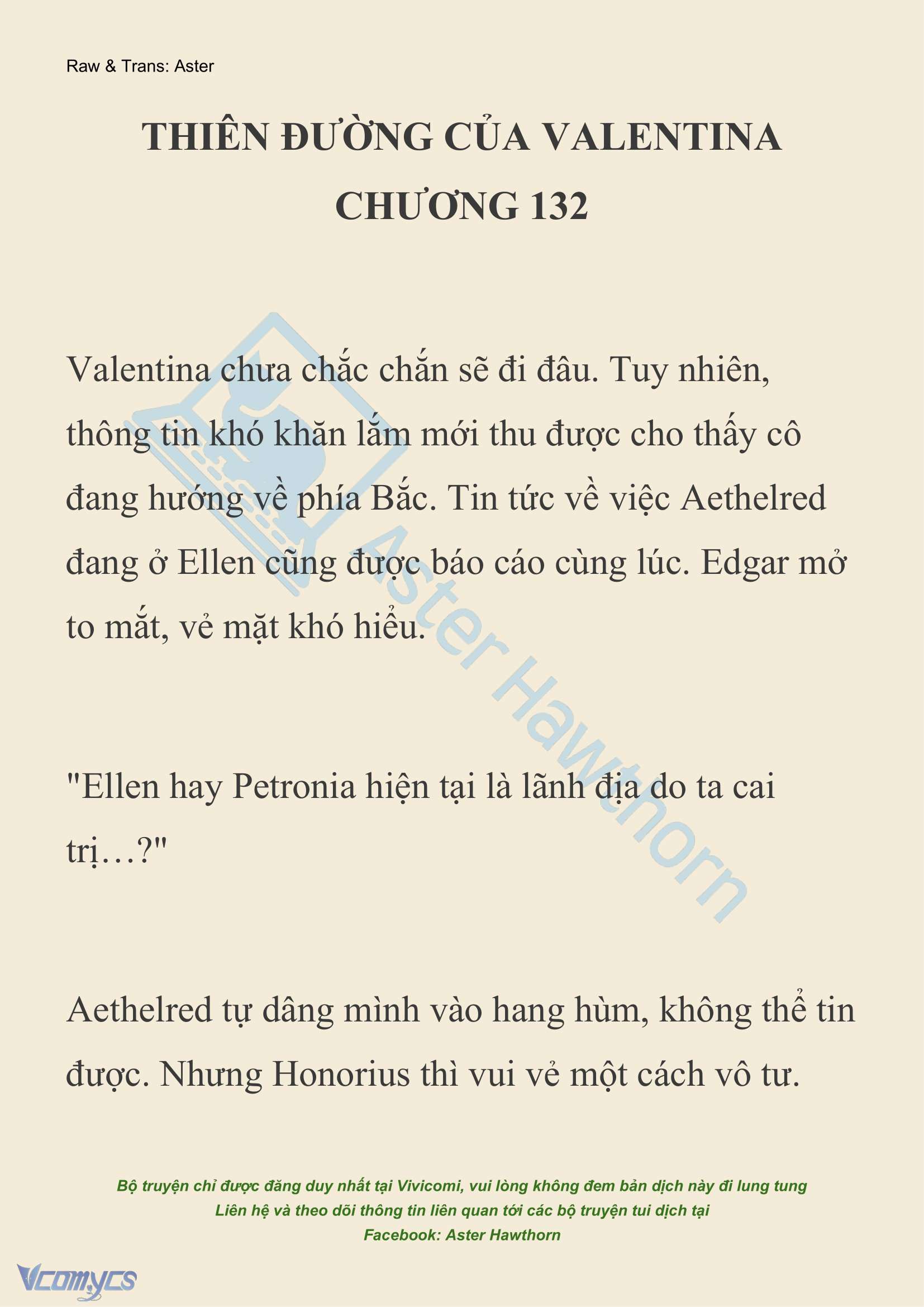 [NOVEL] Thiên Đường Của Valentina Chap 132 - Trang 2