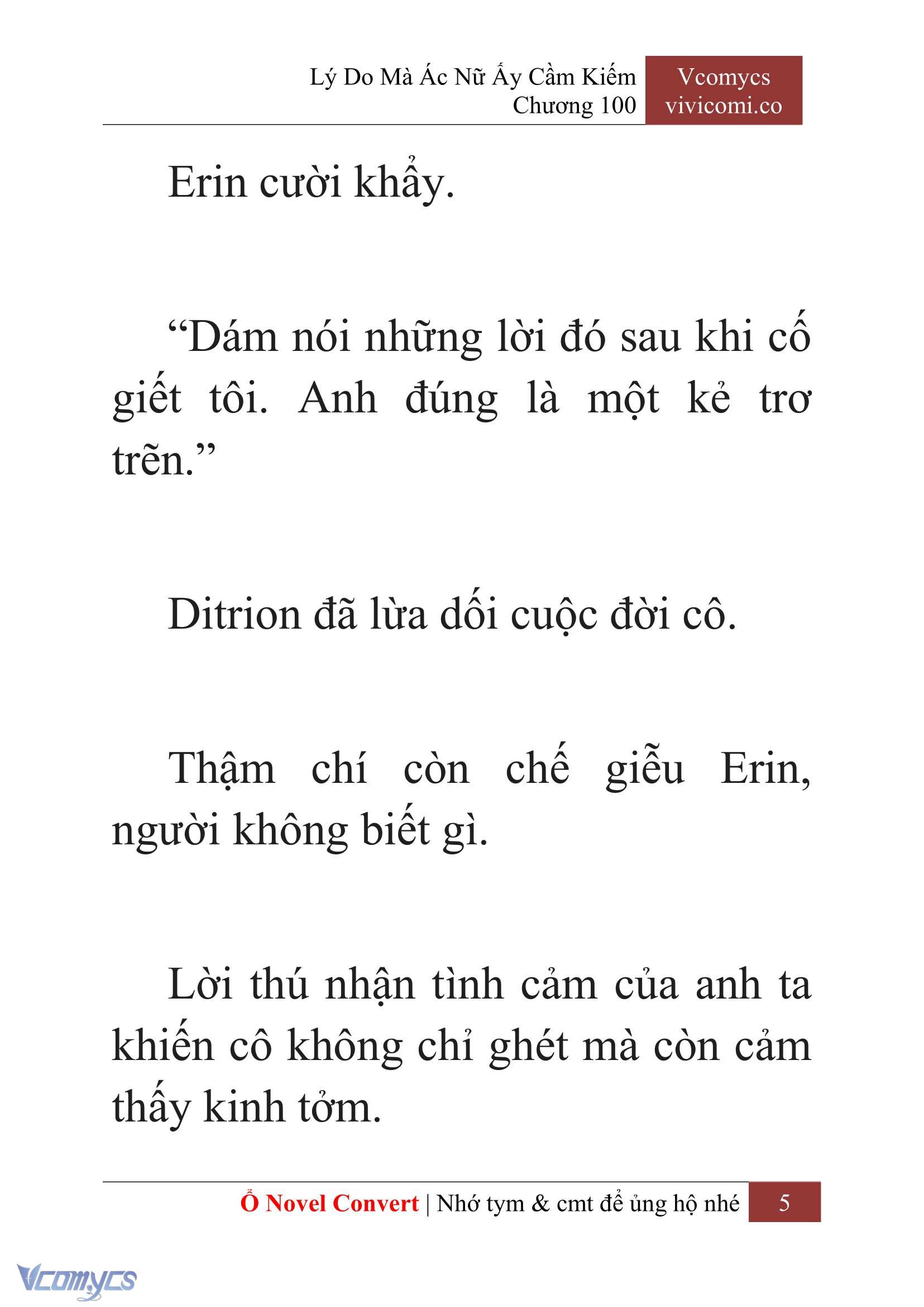 [Novel] Lý Do Mà Ác Nữ Ấy Cầm Kiếm Chap 100 - Next Chap 101
