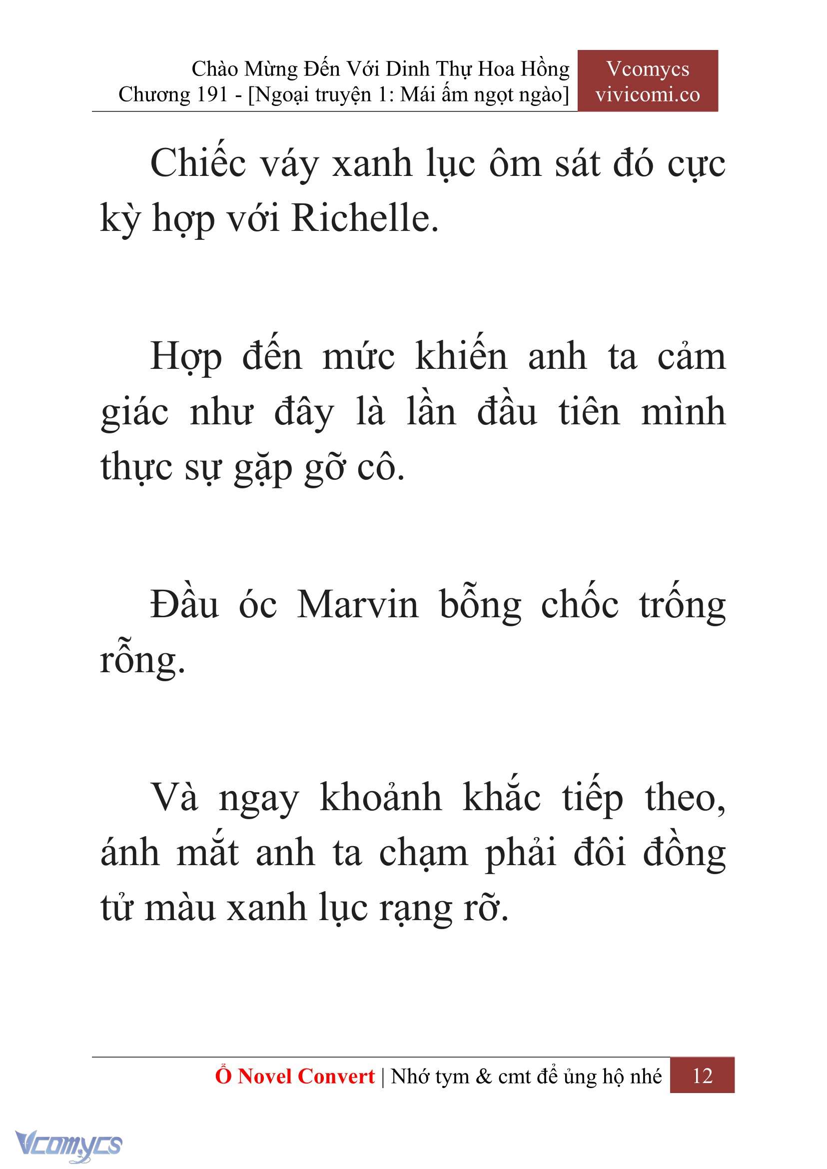 [Novel] Chào Mừng Đến Với Dinh Thự Hoa Hồng Chap 191 - Trang 2