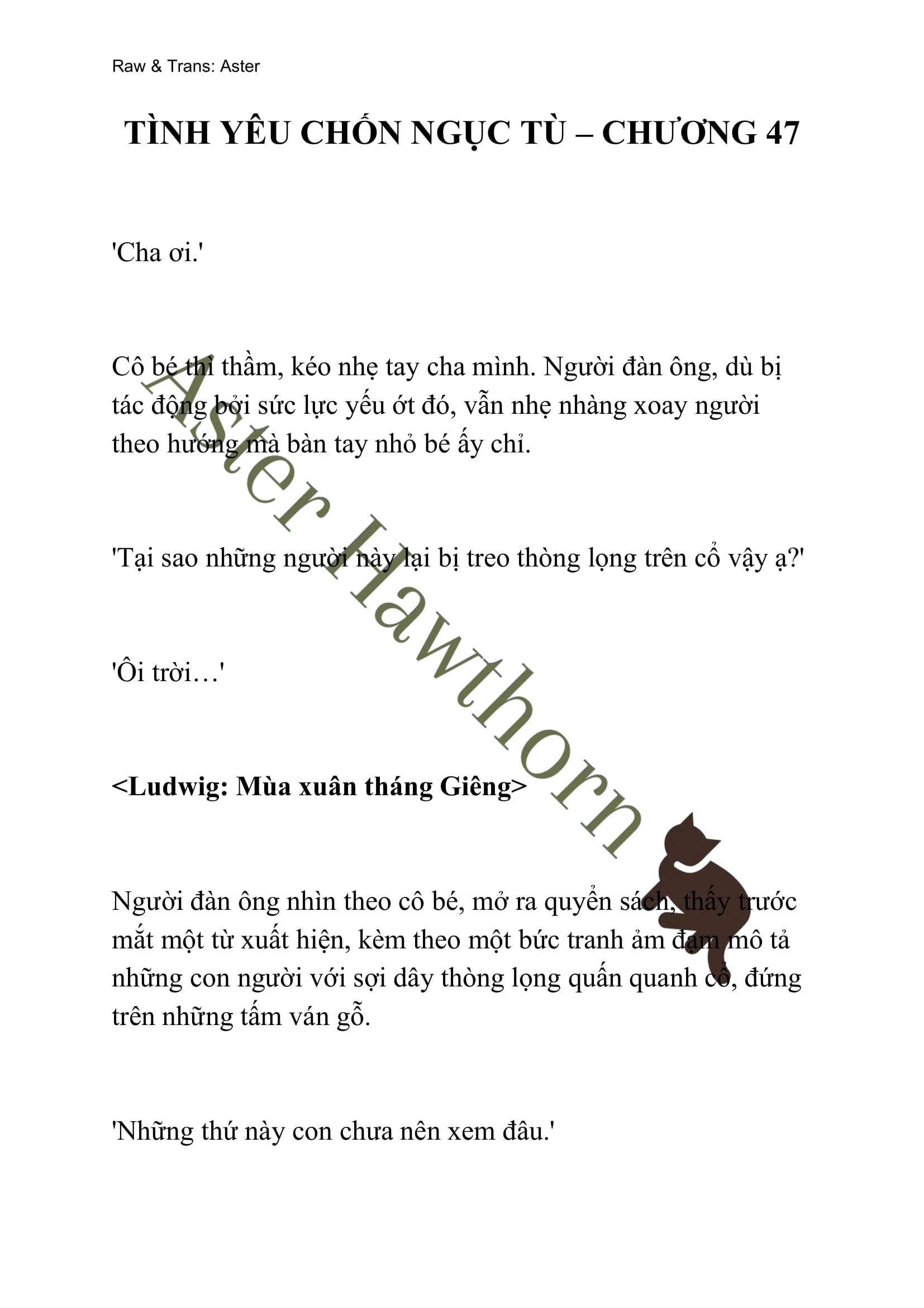 [NOVEL] Tình Yêu Chốn Ngục Tù Chap 47 - Next Chap 47