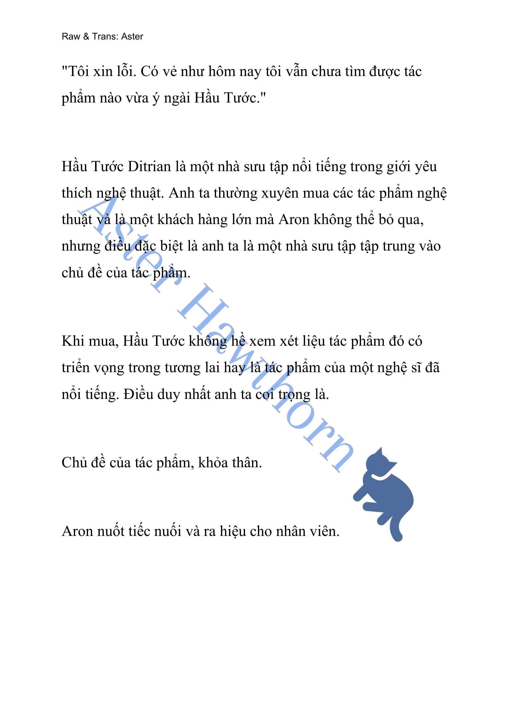 [NOVEL] Odalisque Chap 1 - Next Chap 1