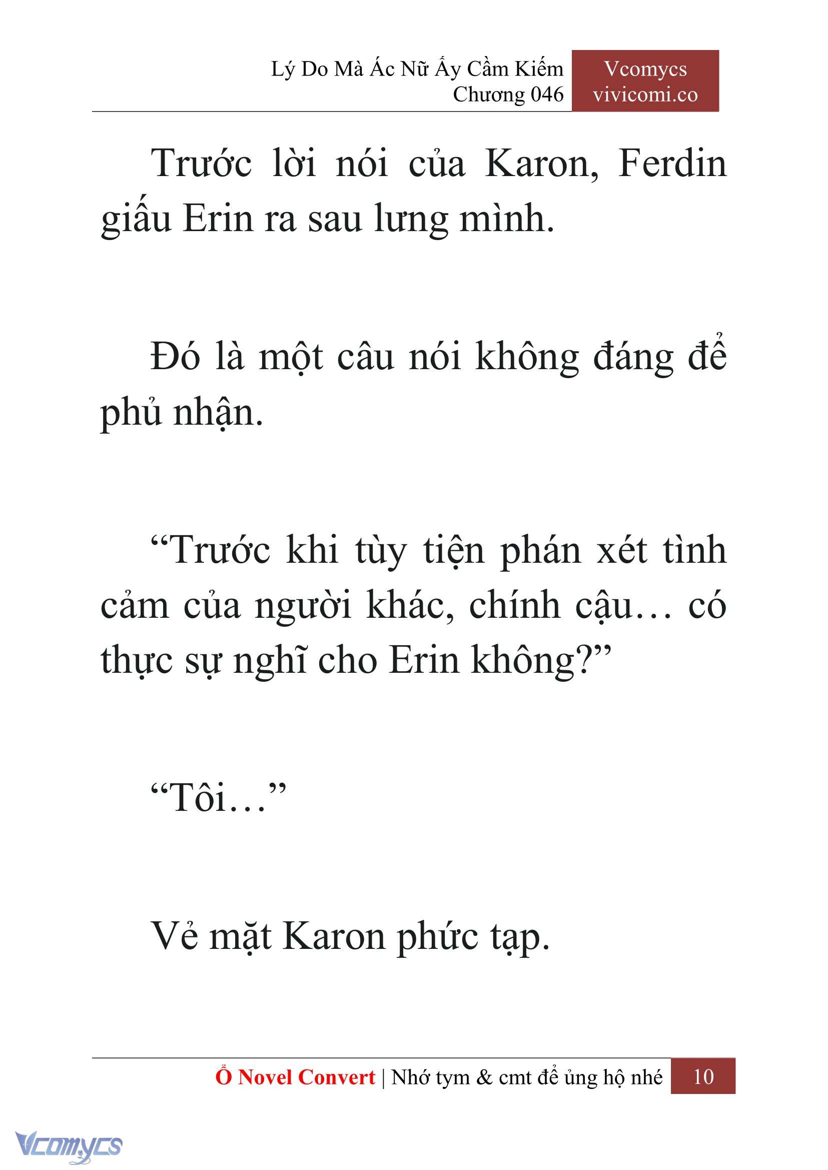 [Novel] Lý Do Mà Ác Nữ Ấy Cầm Kiếm Chap 46 - Trang 2