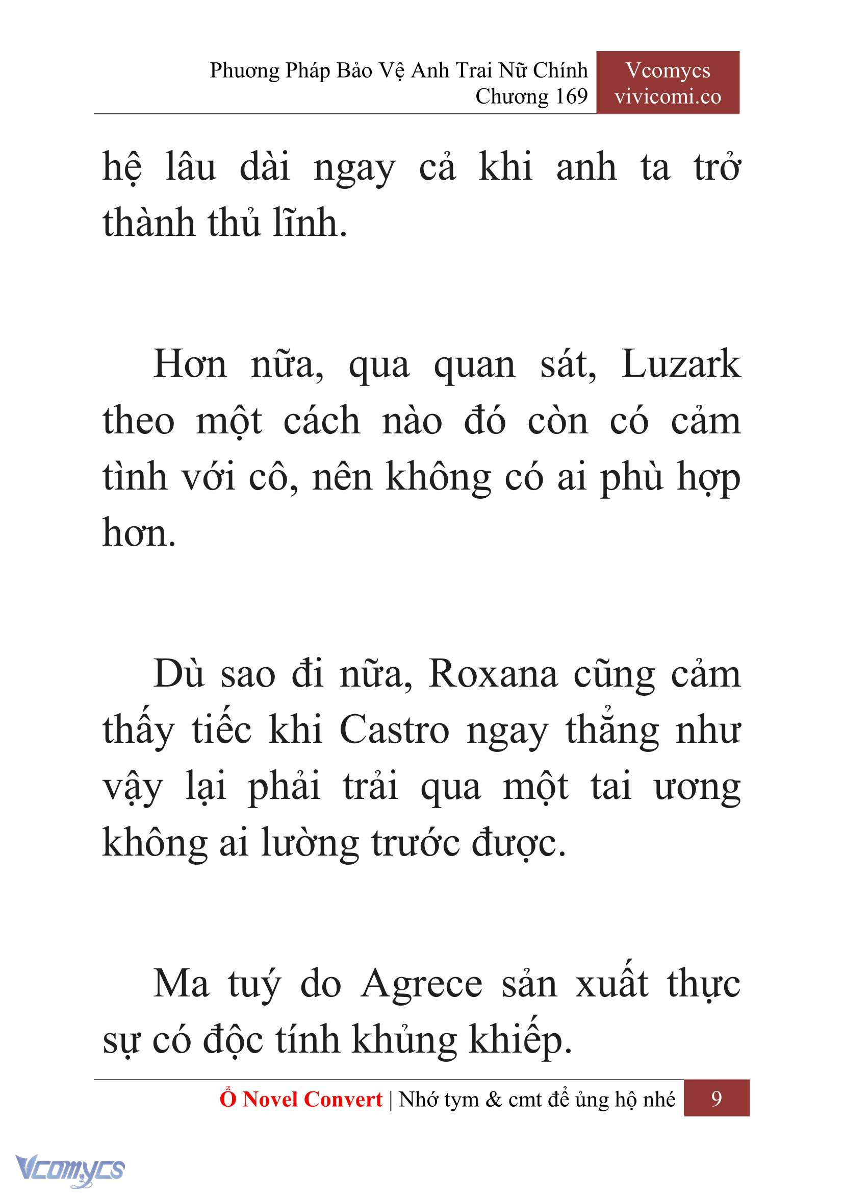 [Novel] Phương Pháp Bảo Vệ Anh Trai Nữ Chính Chap 169 - Trang 2
