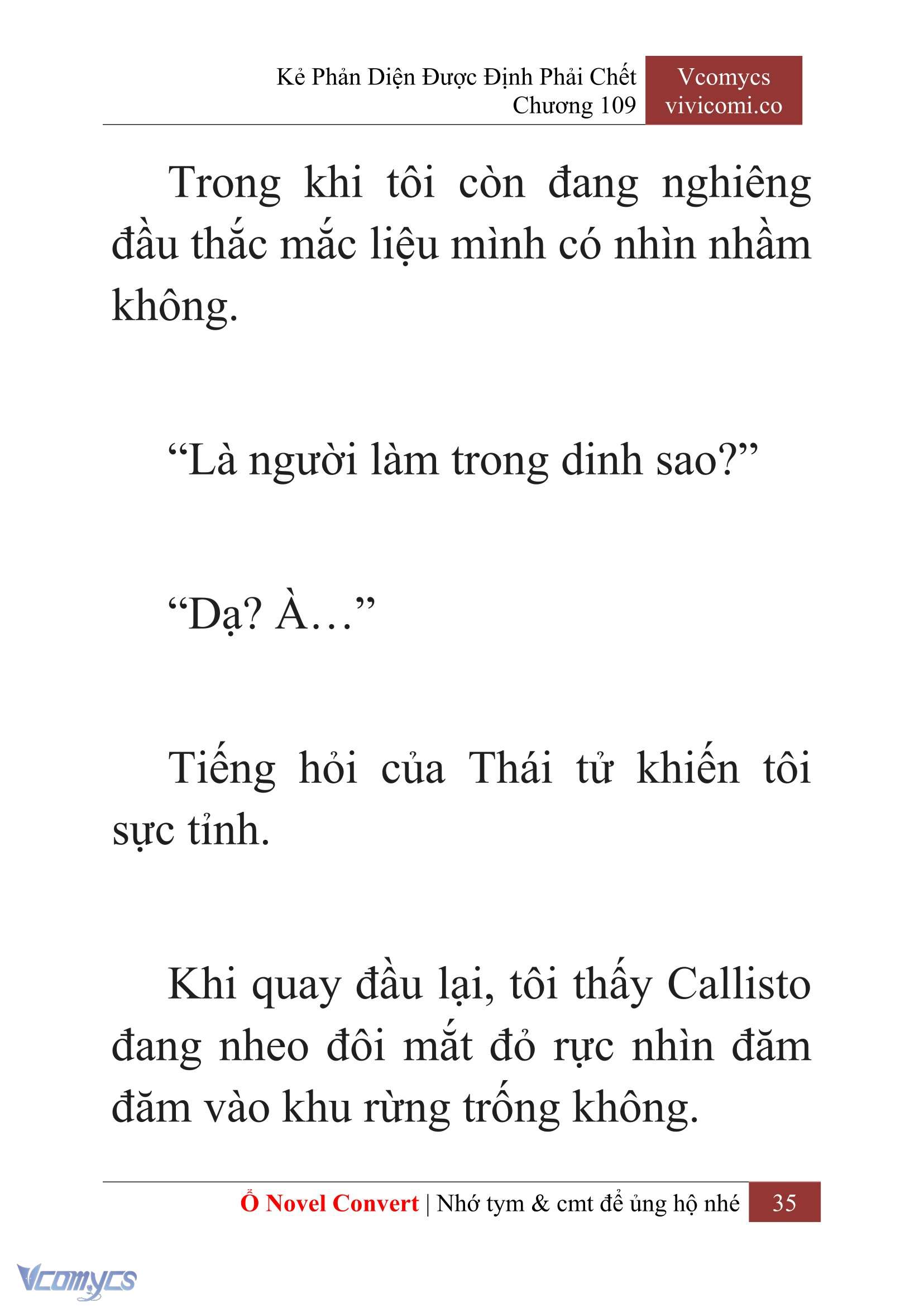 [Novel] Kẻ Phản Diện Được Định Phải Chết Chap 109 - Trang 2