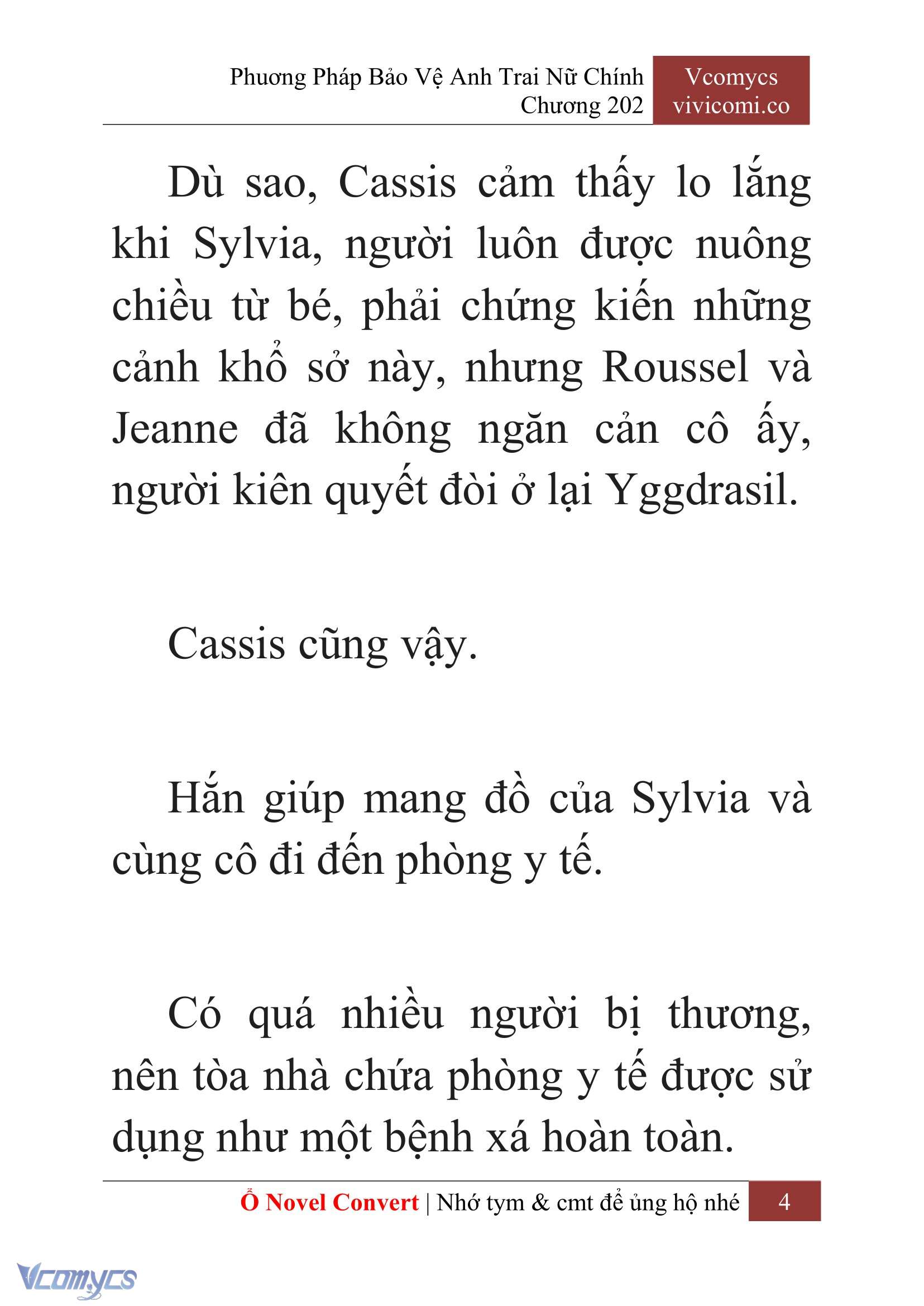 [Novel] Phương Pháp Bảo Vệ Anh Trai Nữ Chính Chap 202 - Trang 2