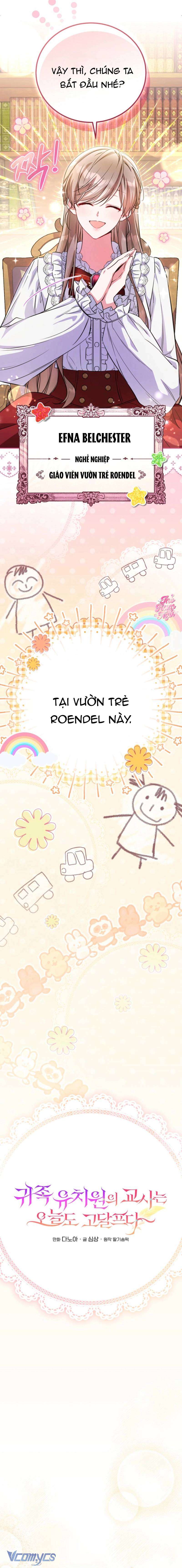 Giáo Viên Ở Trường Mẫu Giáo Quý Tộc Lại Một Ngày Vất Vả Chap 1 - Trang 2