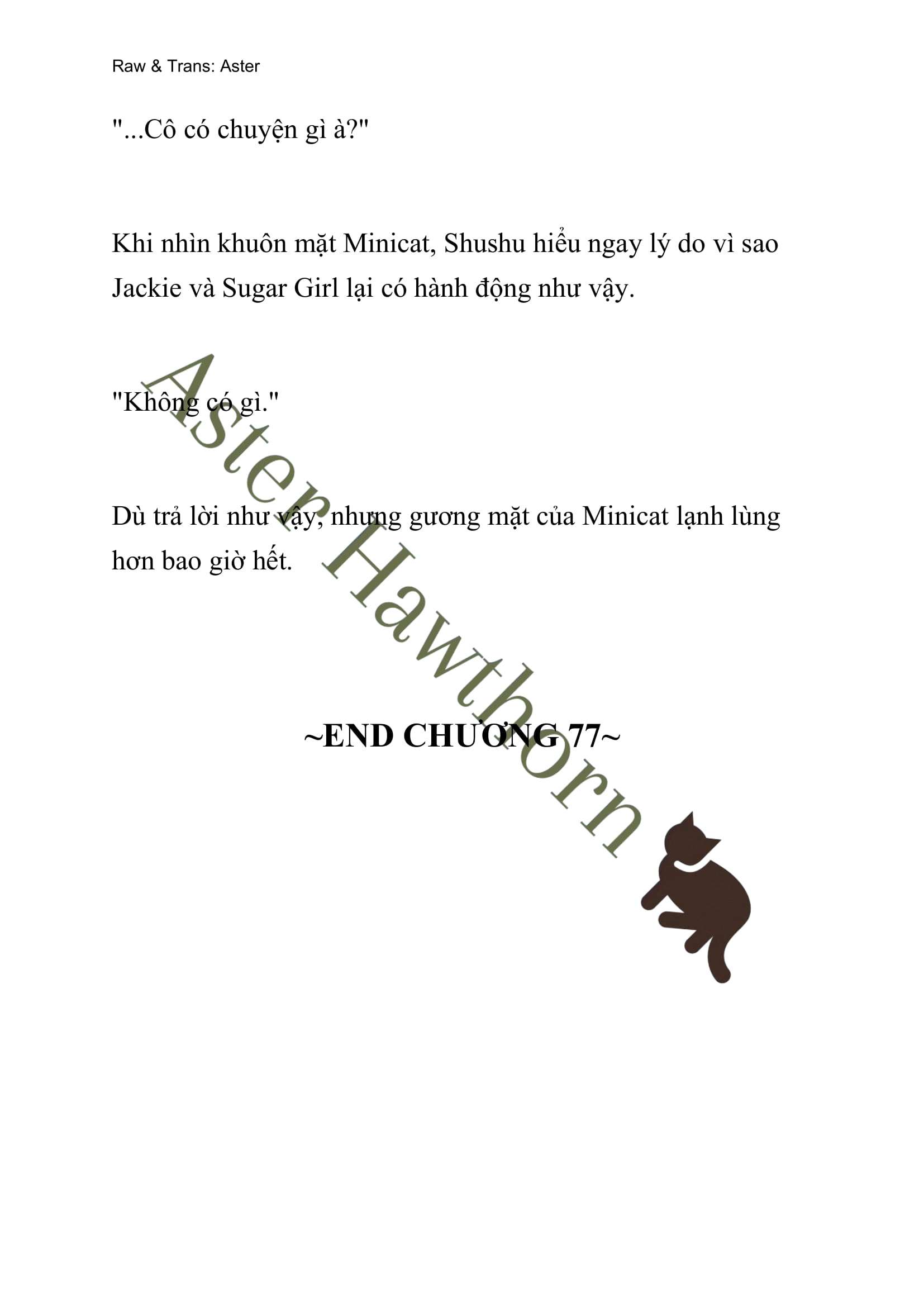 [NOVEL] Tình Yêu Chốn Ngục Tù Chap 77 - Trang 2