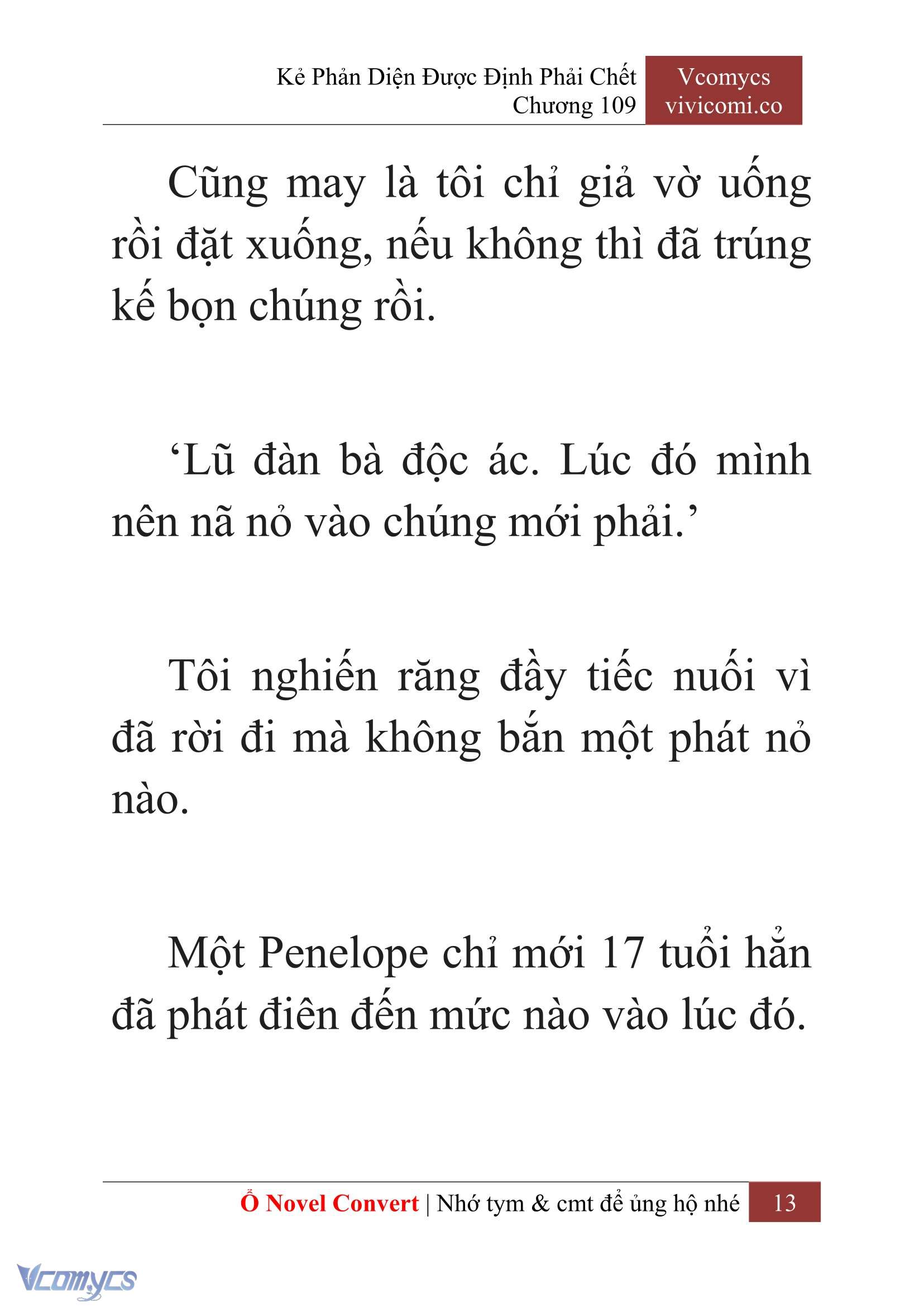 [Novel] Kẻ Phản Diện Được Định Phải Chết Chap 109 - Trang 2