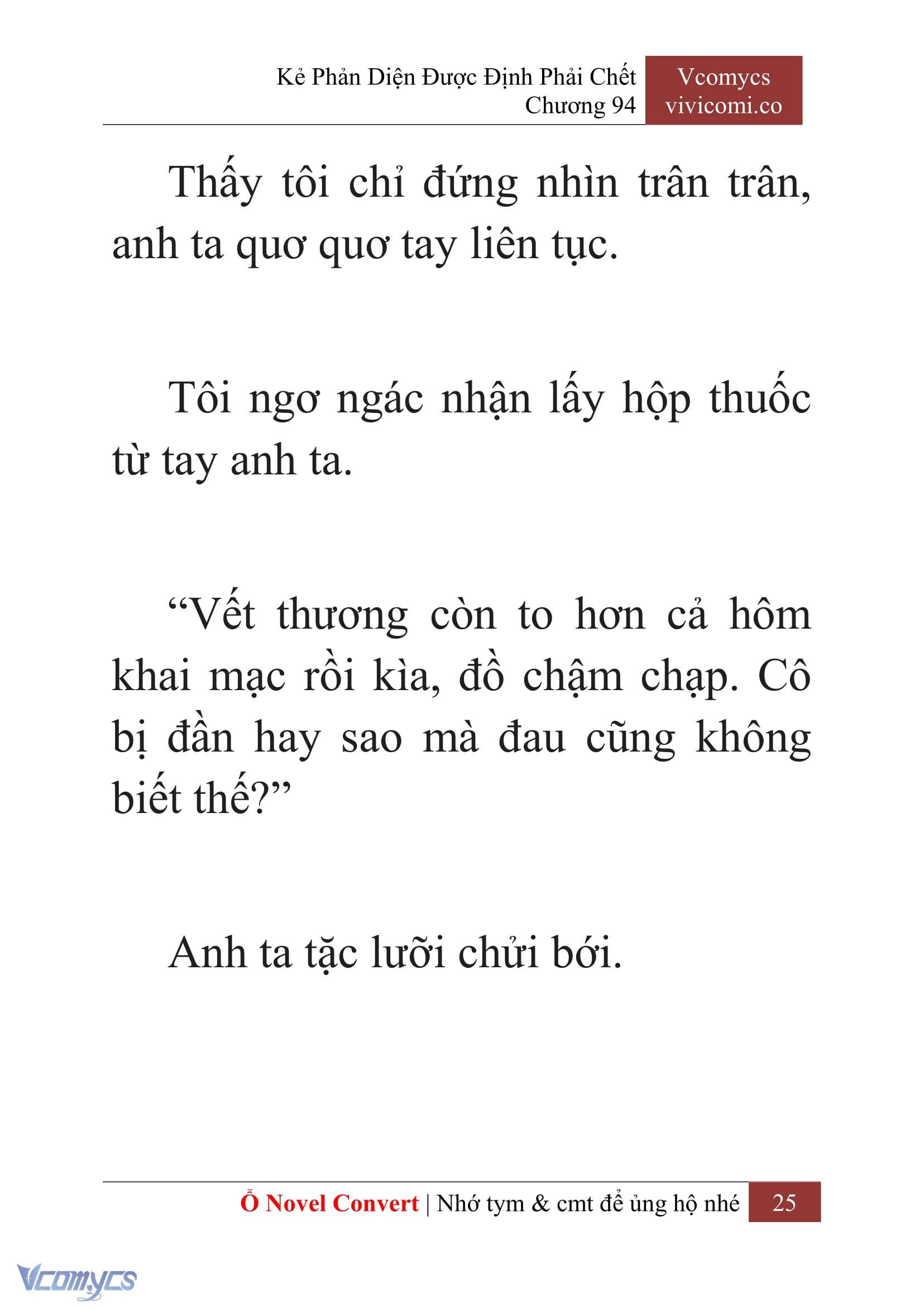 [Novel] Kẻ Phản Diện Được Định Phải Chết Chap 94 - Trang 2