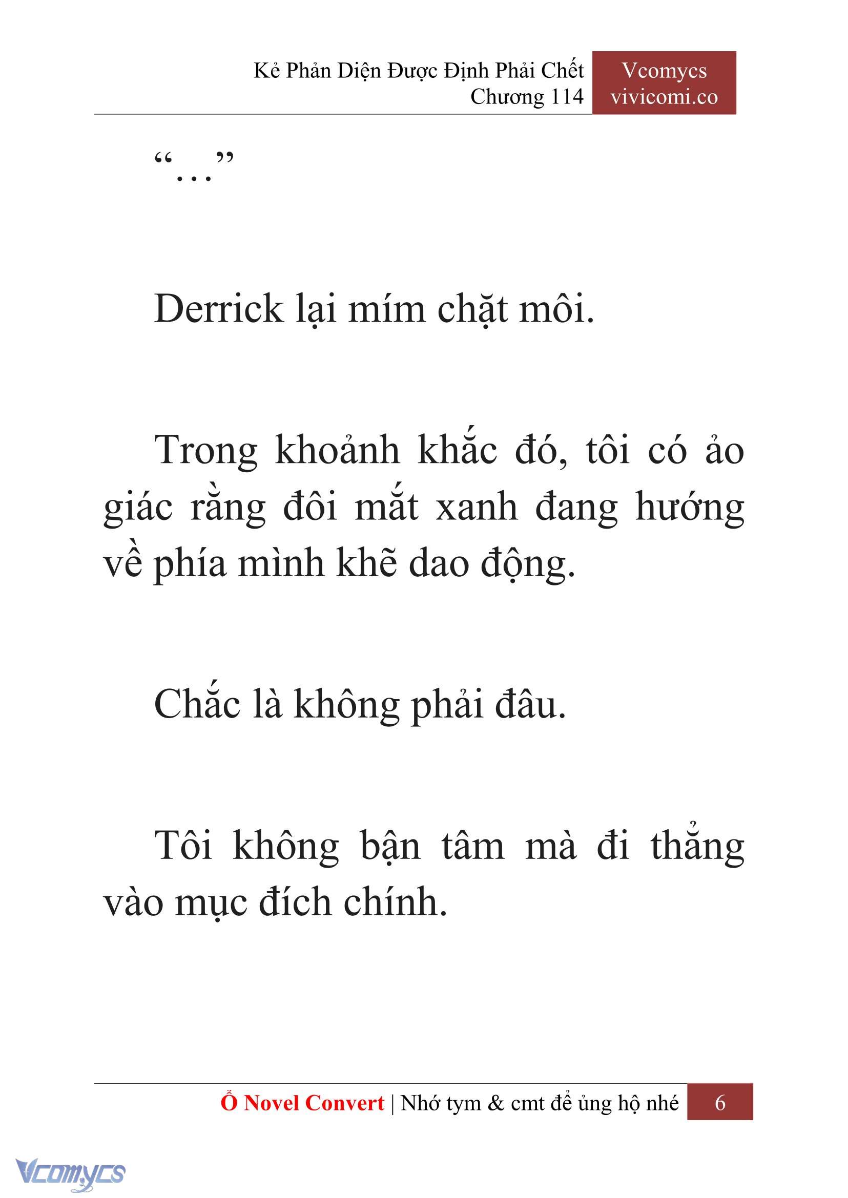 [Novel] Kẻ Phản Diện Được Định Phải Chết Chap 114 - Trang 2