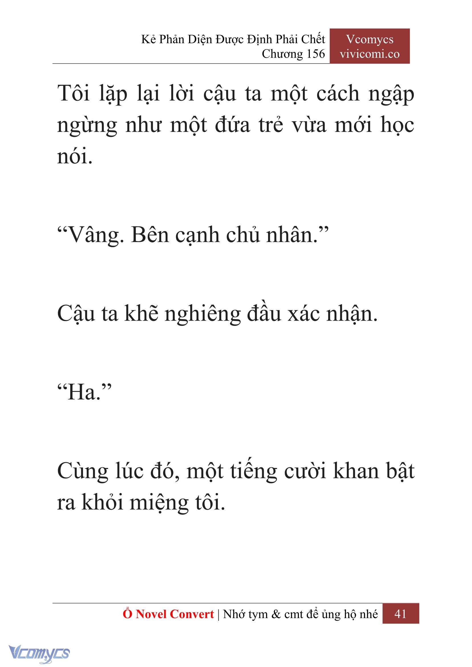 [Novel] Kẻ Phản Diện Được Định Phải Chết Chap 156 - Trang 2