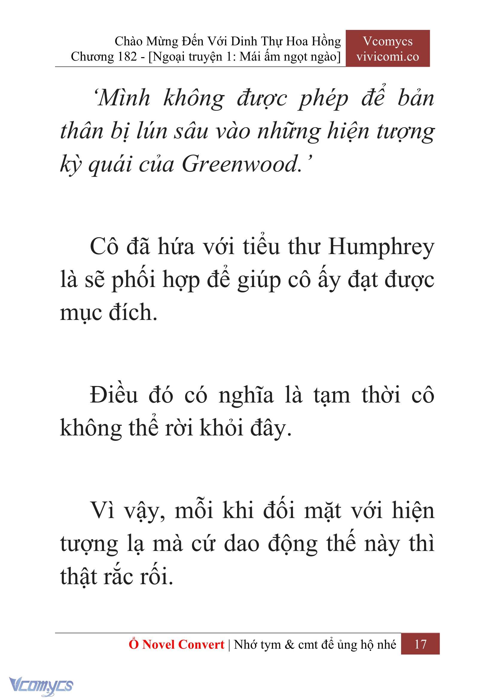[Novel] Chào Mừng Đến Với Dinh Thự Hoa Hồng Chap 182 - Trang 2