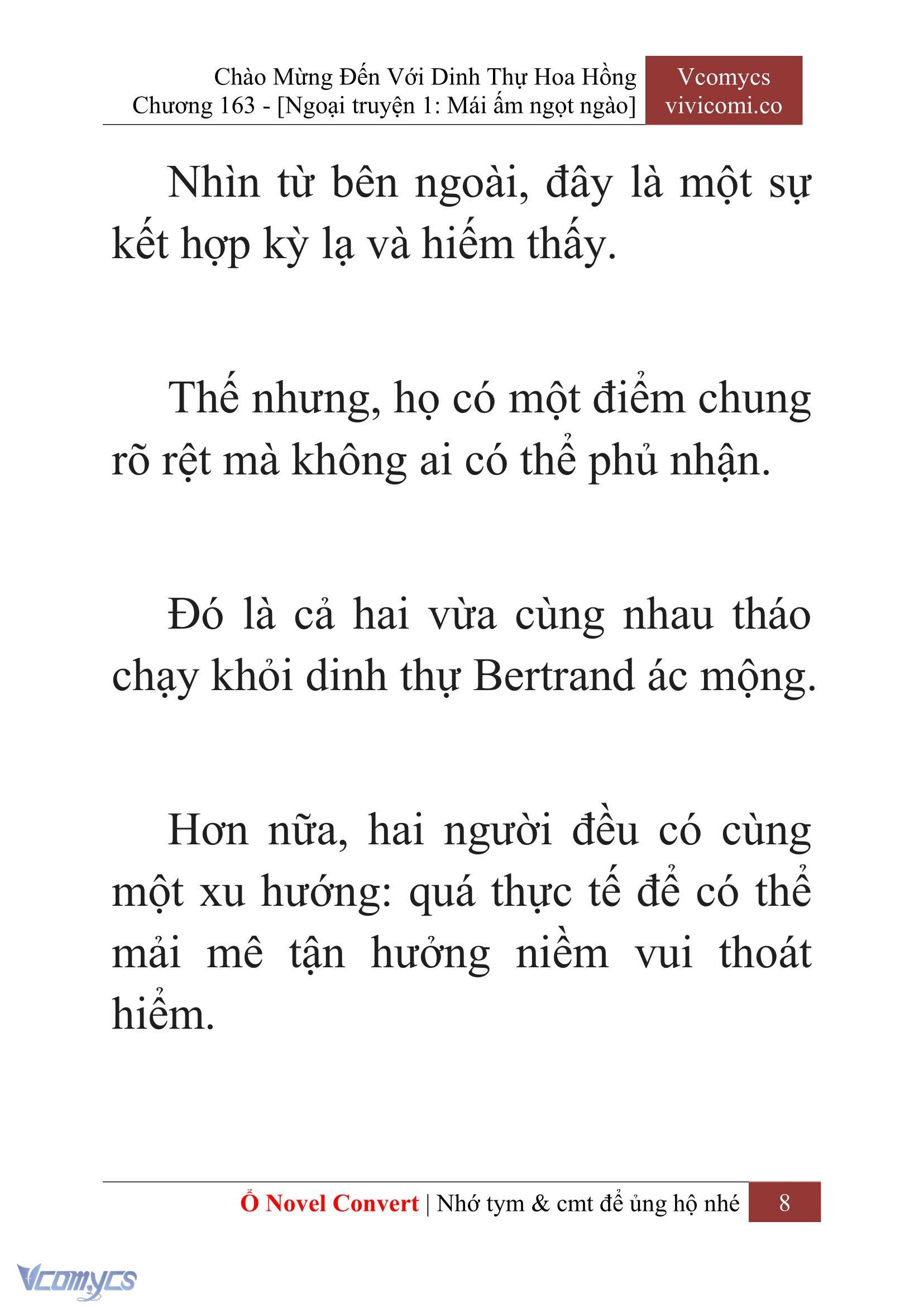 [Novel] Chào Mừng Đến Với Dinh Thự Hoa Hồng Chap 163 - Next Chap 164