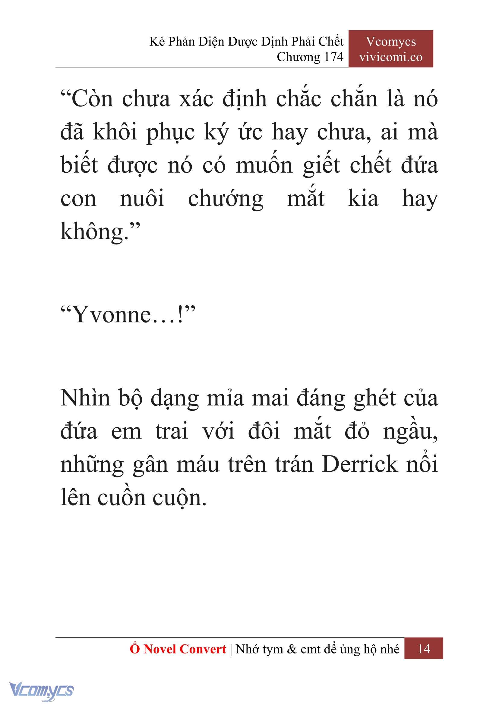 [Novel] Kẻ Phản Diện Được Định Phải Chết Chap 174 - Trang 2