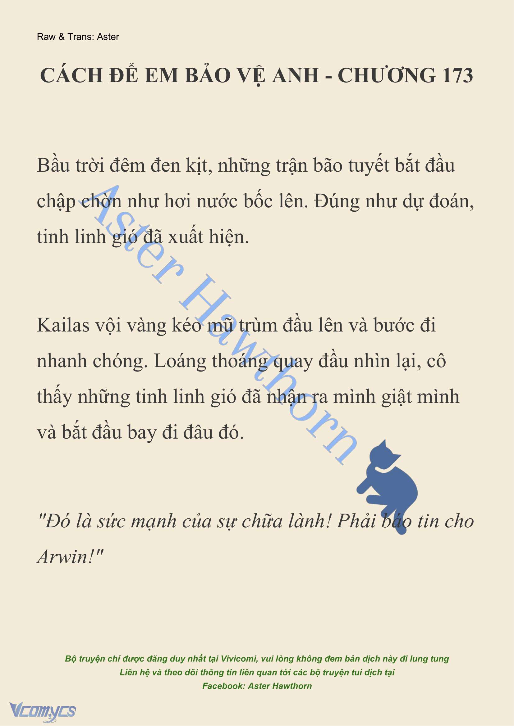 [NOVEL] Cách Để Em Bảo Vệ Anh Chap 173 - Next Chap 174