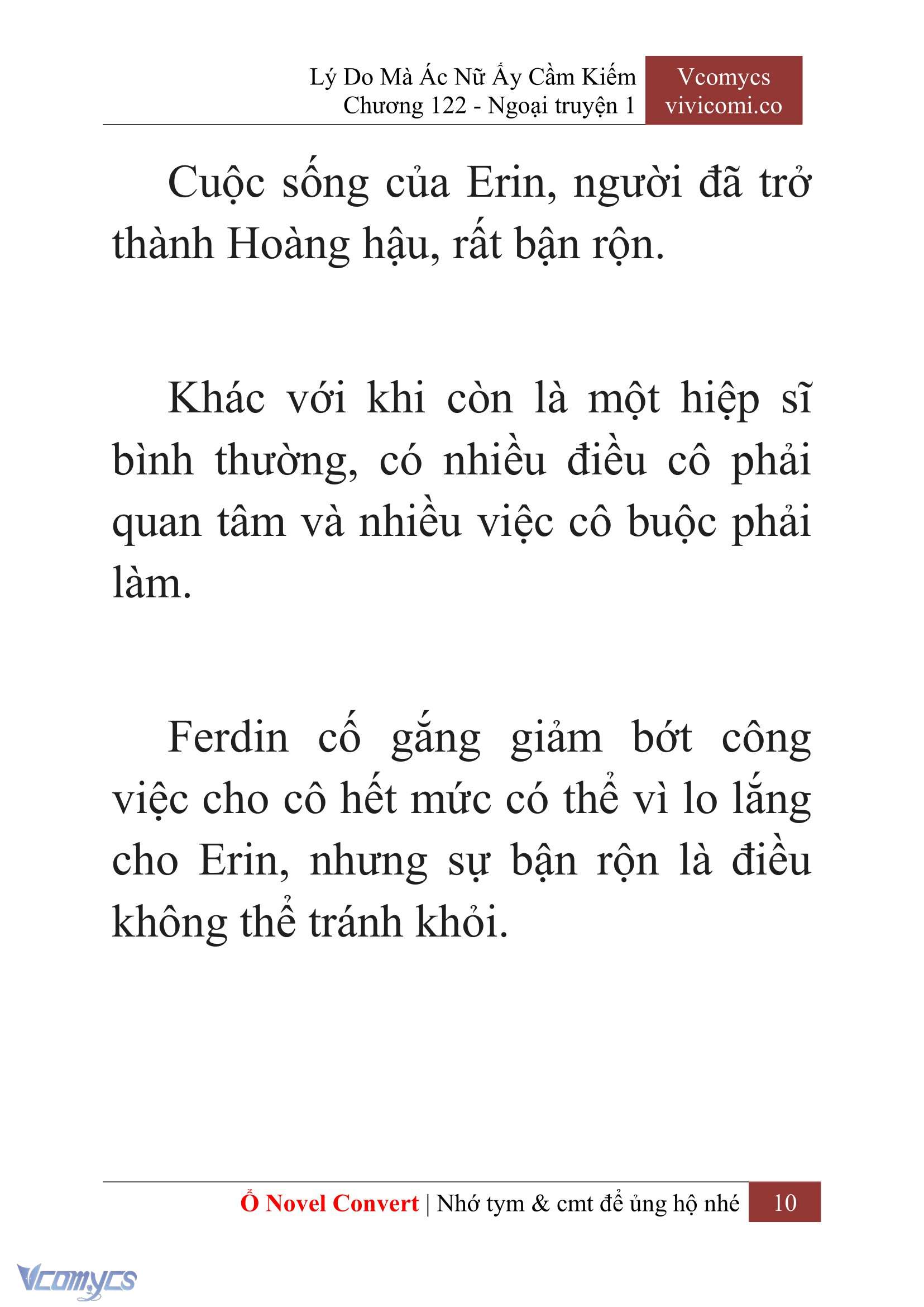 [Novel] Lý Do Mà Ác Nữ Ấy Cầm Kiếm Chap 122 - Trang 2