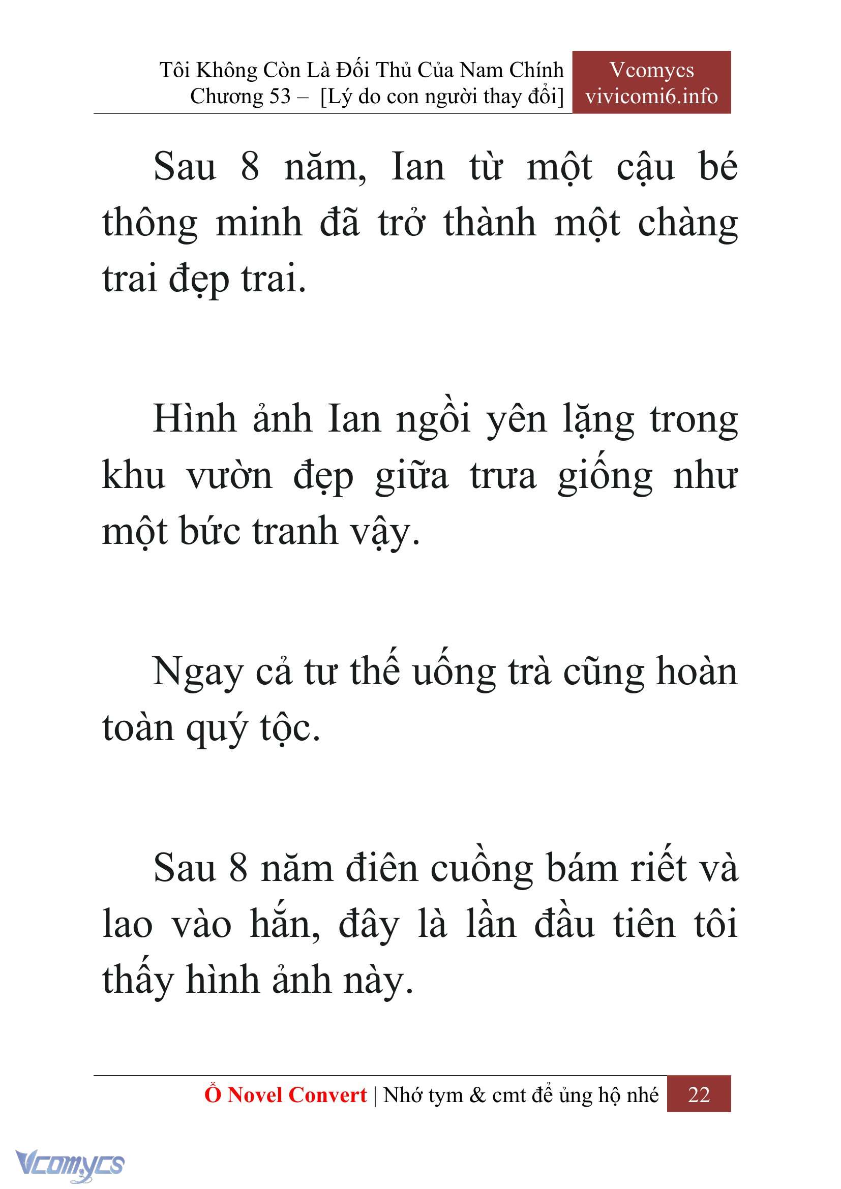 [Novel] Tôi Không Còn Là Đối Thủ Của Nam Chính Chap 53 - Trang 2