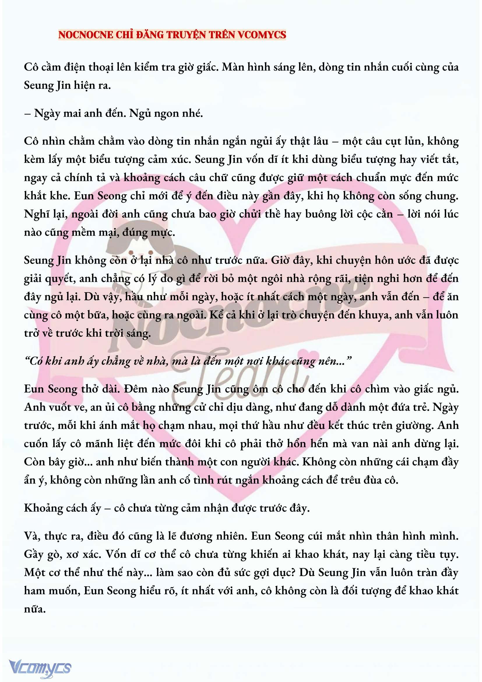 [NOVEL] CHÚNG TA KẾT THÚC VÀO MÙA THU Chap 44 - Trang 2