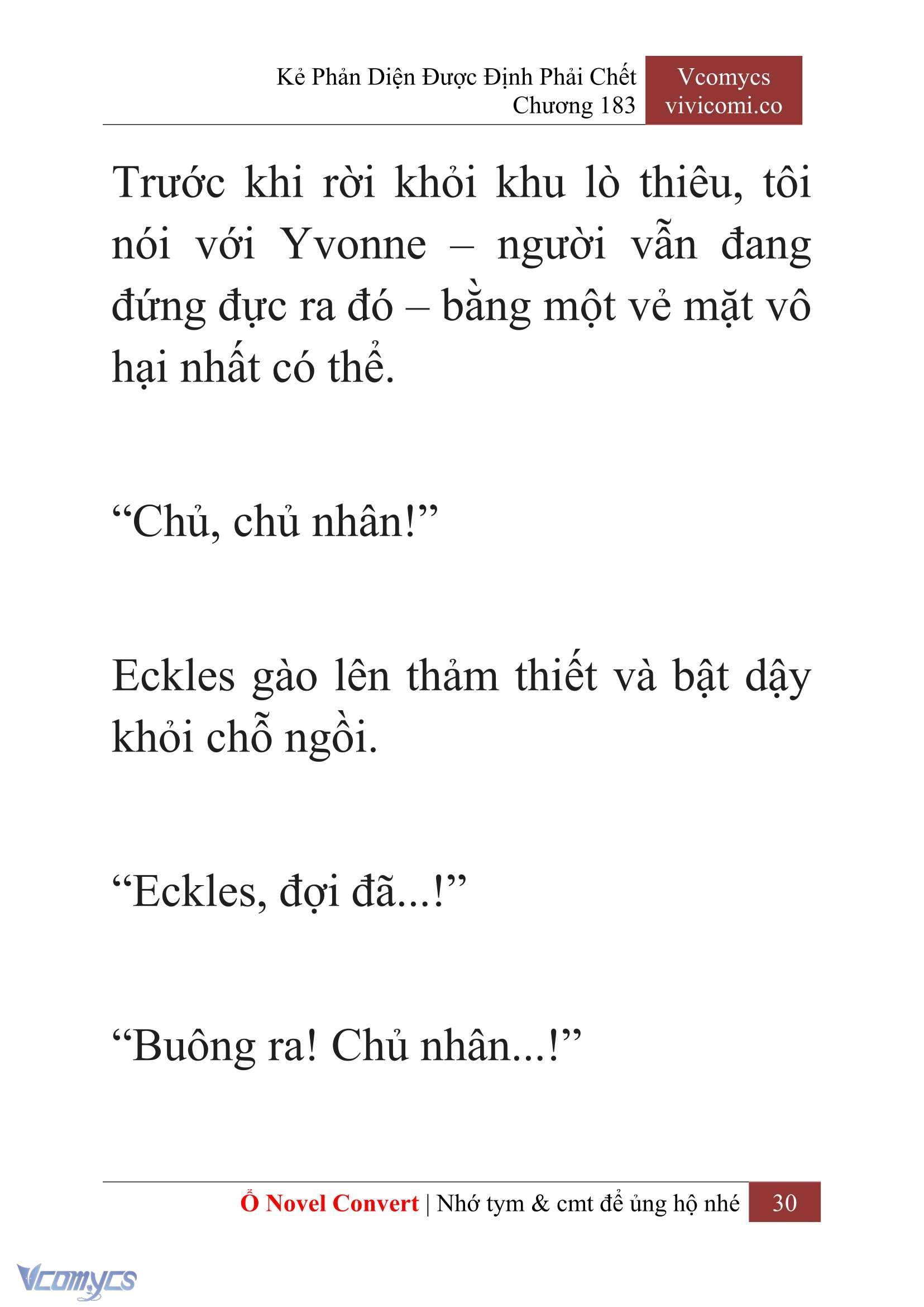 [Novel] Kẻ Phản Diện Được Định Phải Chết Chap 183 - Trang 2
