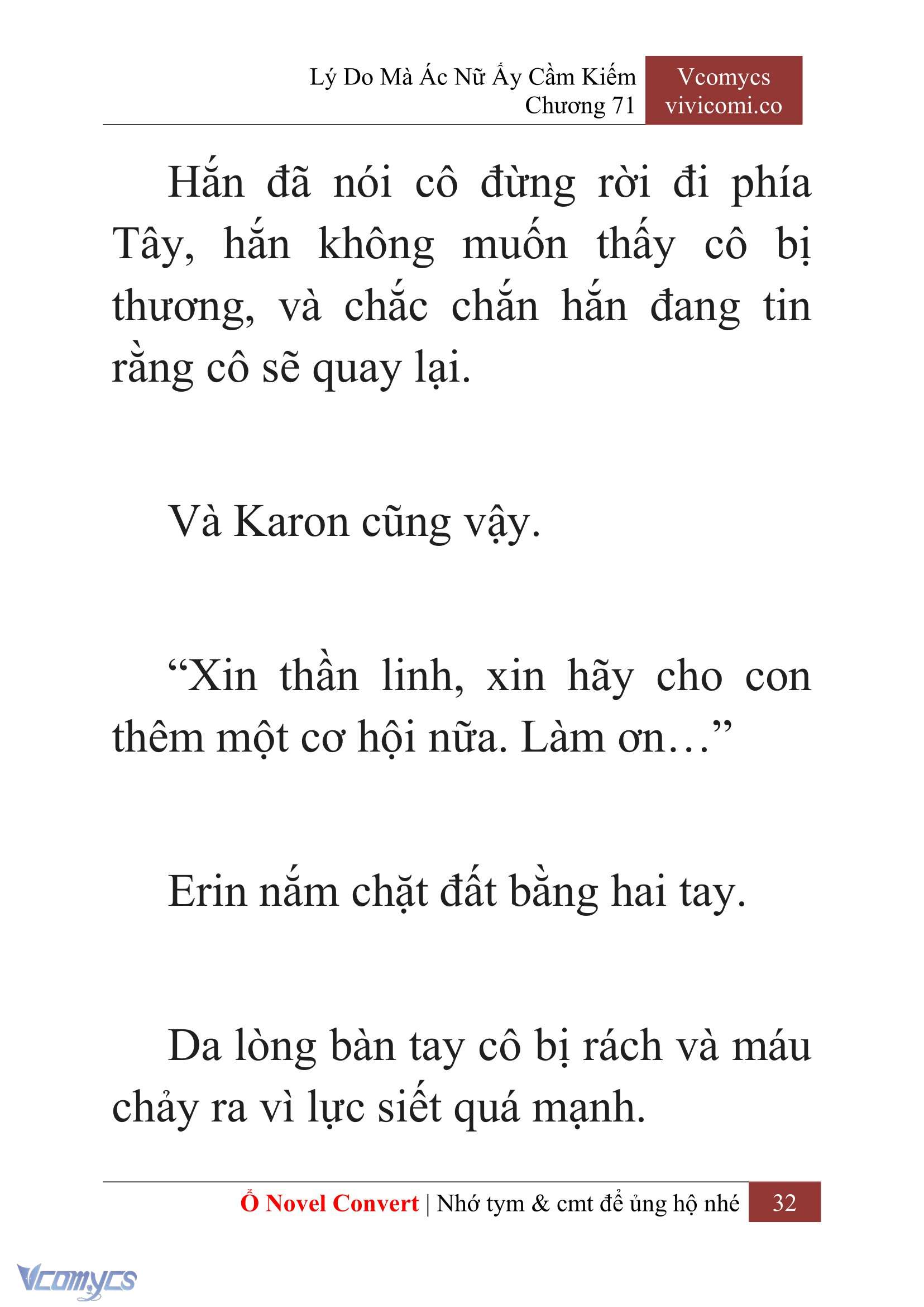 [Novel] Lý Do Mà Ác Nữ Ấy Cầm Kiếm Chap 71 - Trang 2