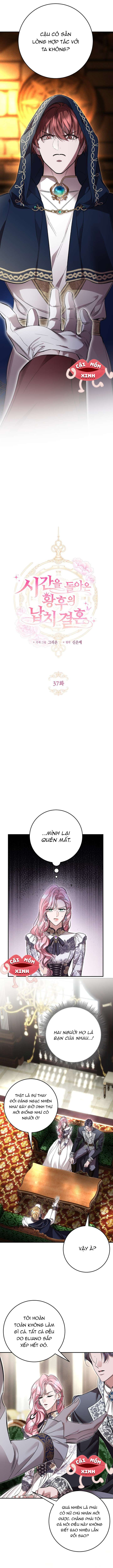 Cuộc Hôn Nhân Bị Bắt Cóc Xuyên Thời Gian Của Hoàng Hậu Chap 37 - Trang 2