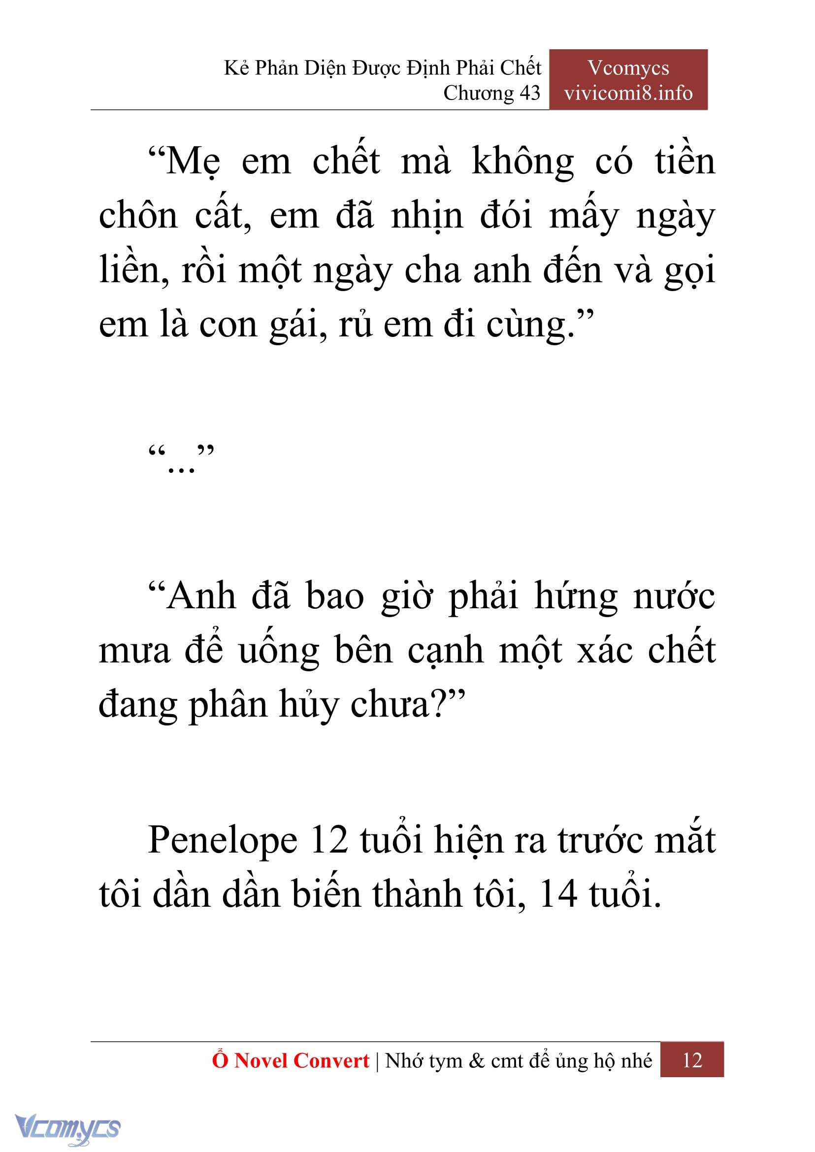 [Novel] Kẻ Phản Diện Được Định Phải Chết Chap 43 - Next Chap 44
