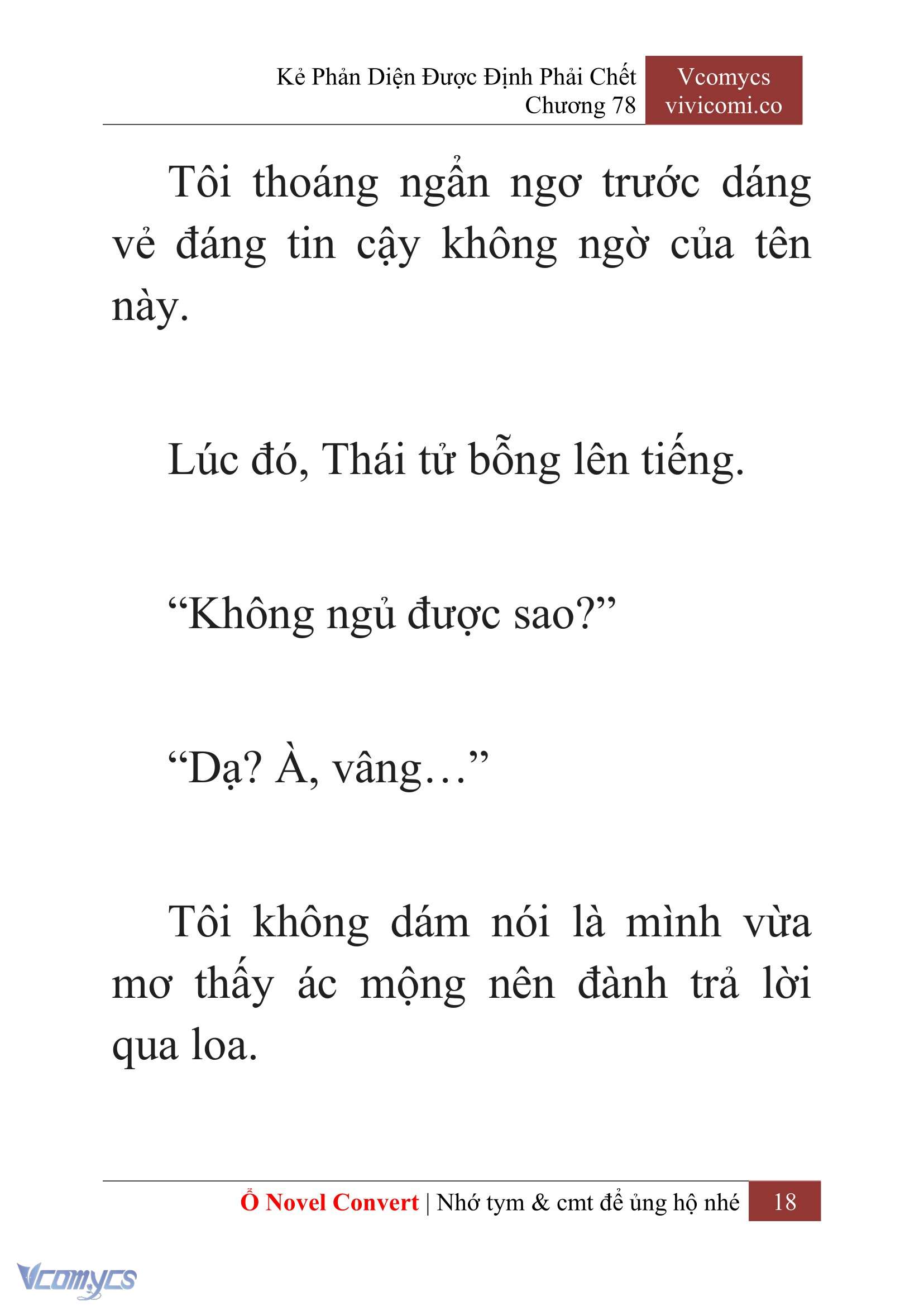 [Novel] Kẻ Phản Diện Được Định Phải Chết Chap 78 - Next Chap 79