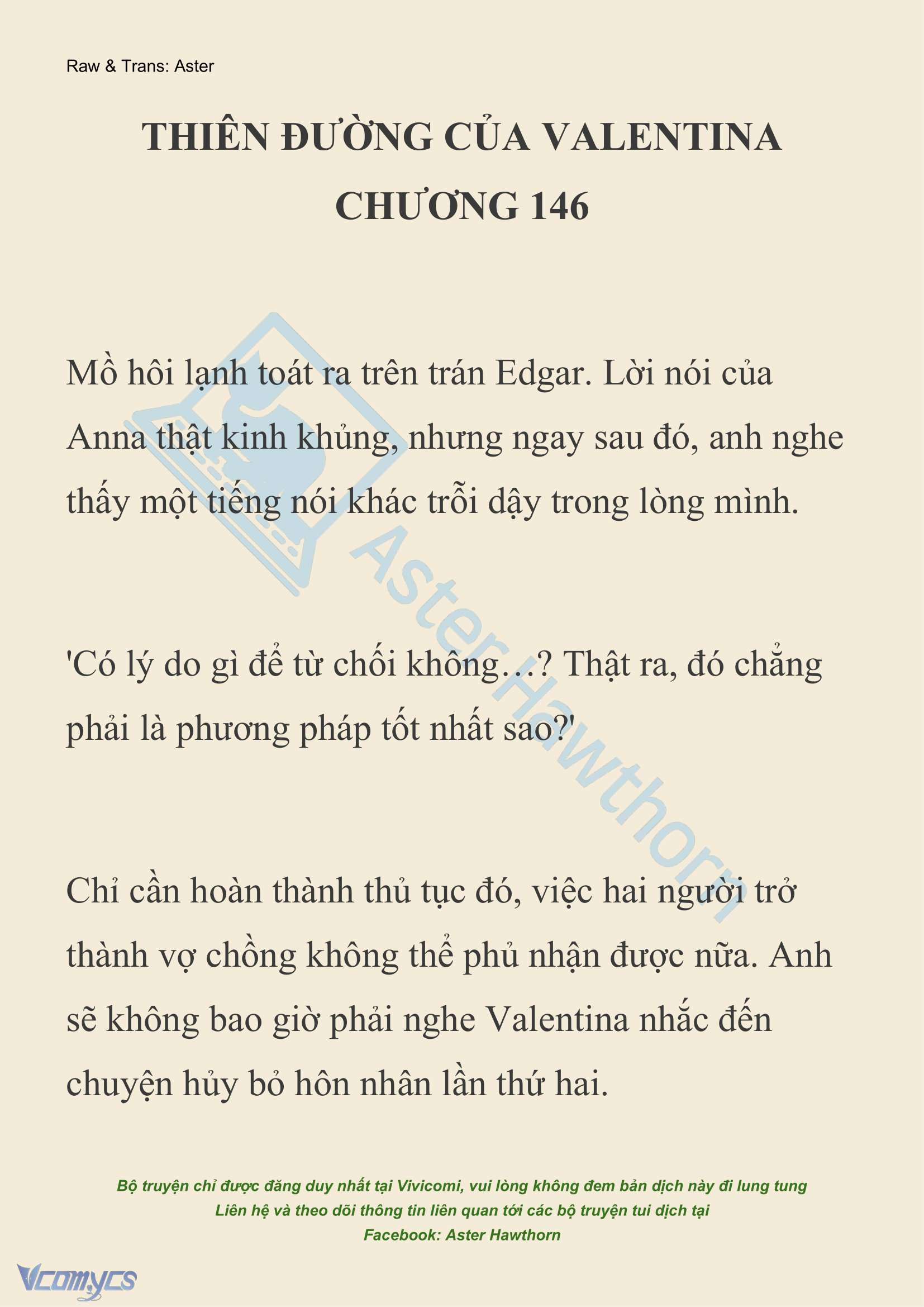 [NOVEL] Thiên Đường Của Valentina Chap 146 - Trang 2