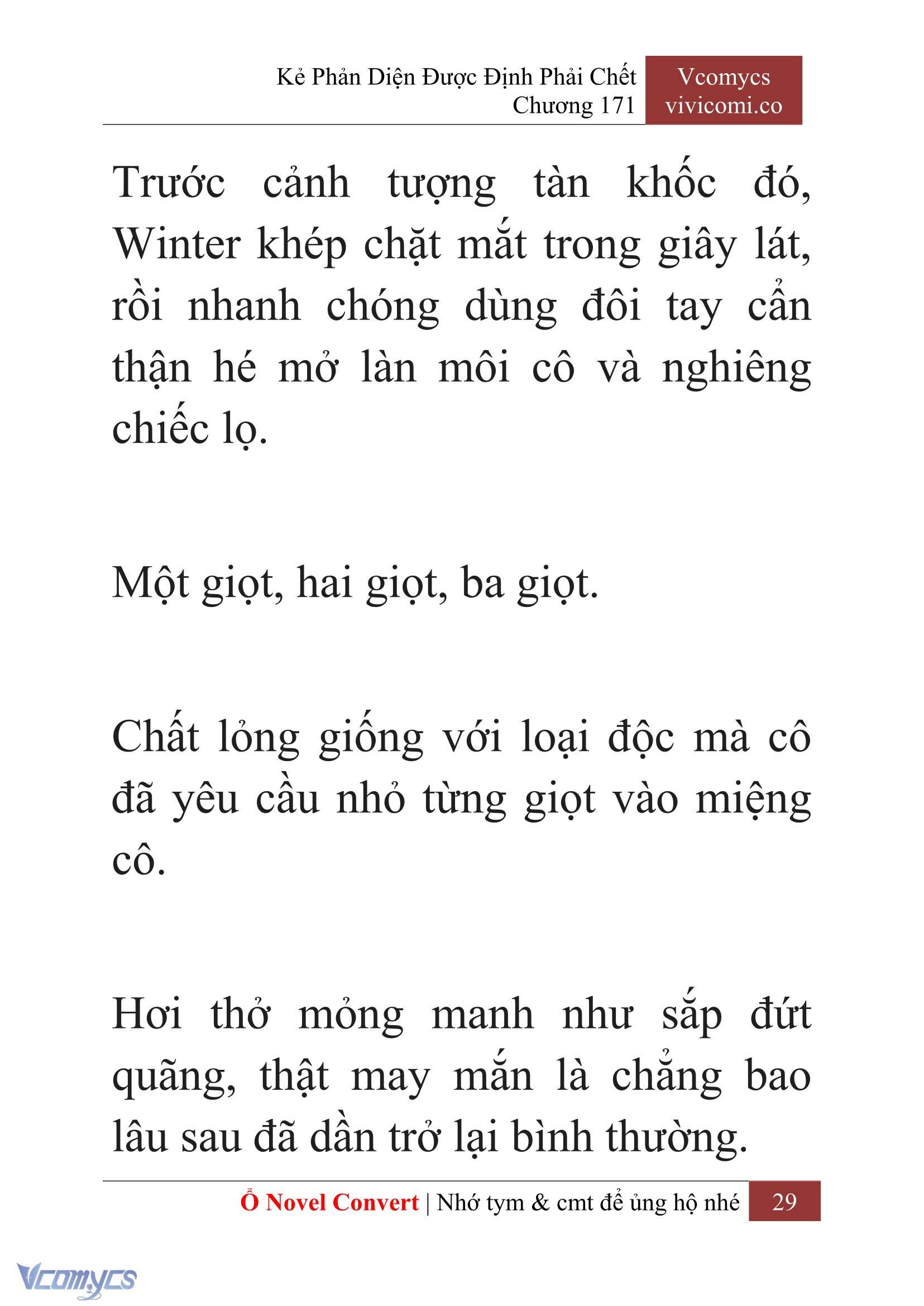 [Novel] Kẻ Phản Diện Được Định Phải Chết Chap 171 - Trang 2