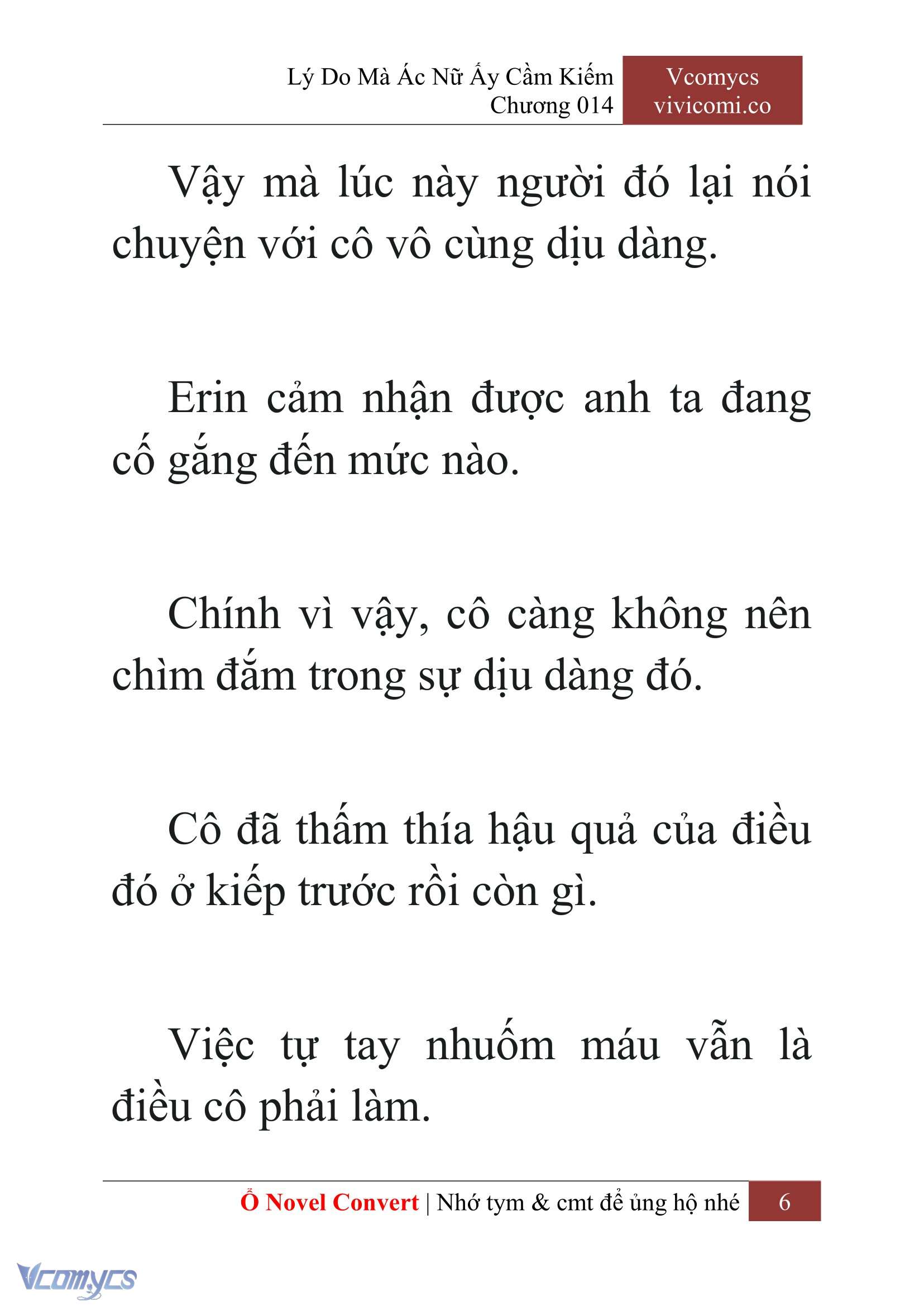 [Novel] Lý Do Mà Ác Nữ Ấy Cầm Kiếm Chap 14 - Next Chap 15