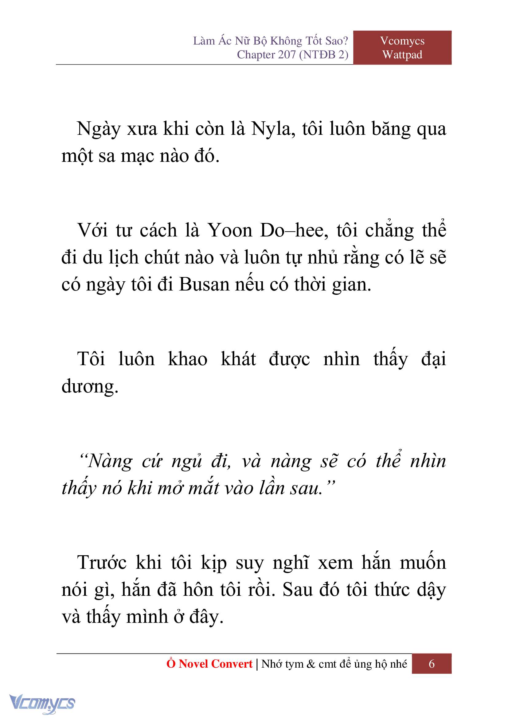 [Novel] Làm Ác Nữ Bộ Không Tốt Sao? Chap 207 - Trang 2