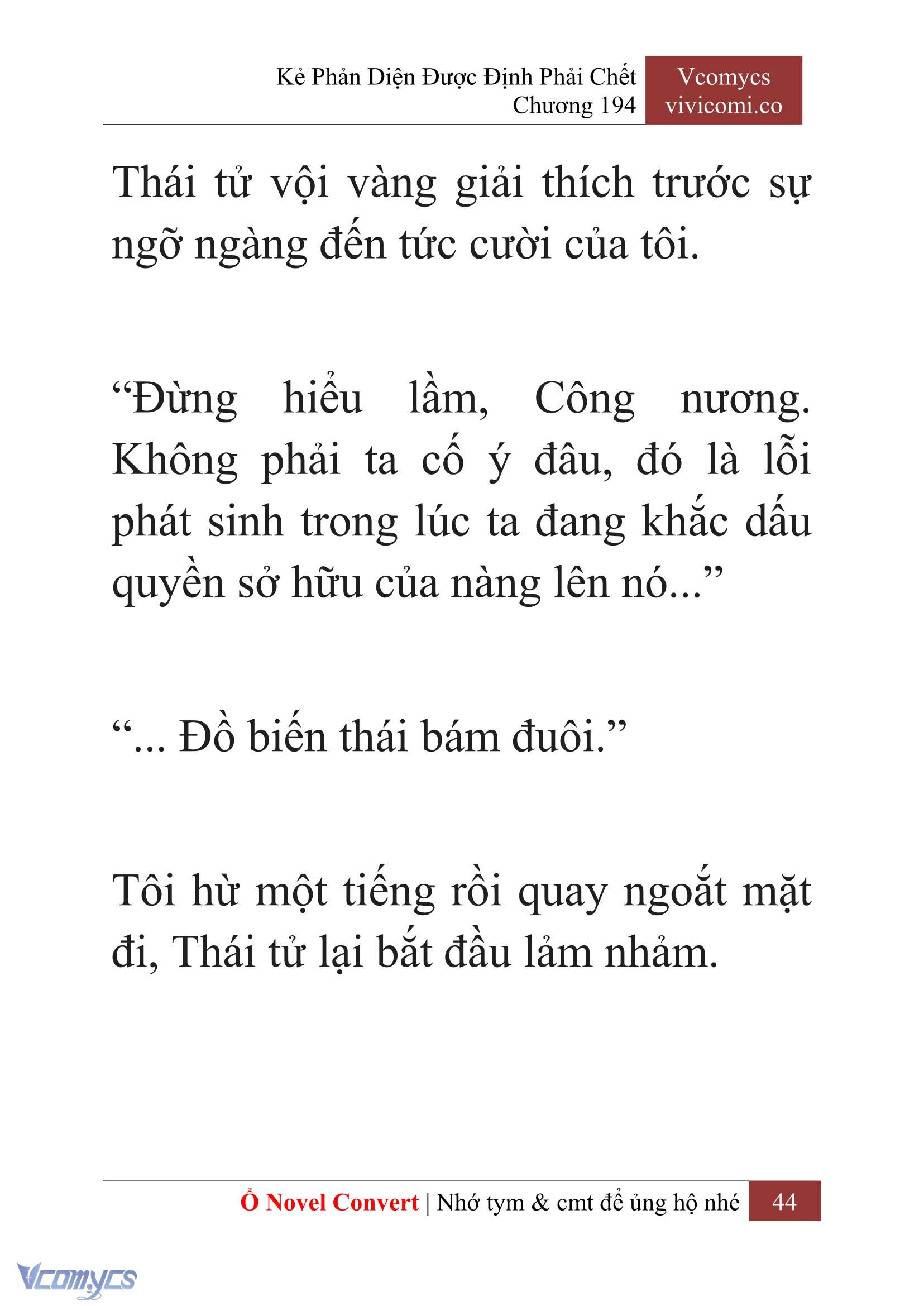 [Novel] Kẻ Phản Diện Được Định Phải Chết Chap 194 - Trang 2